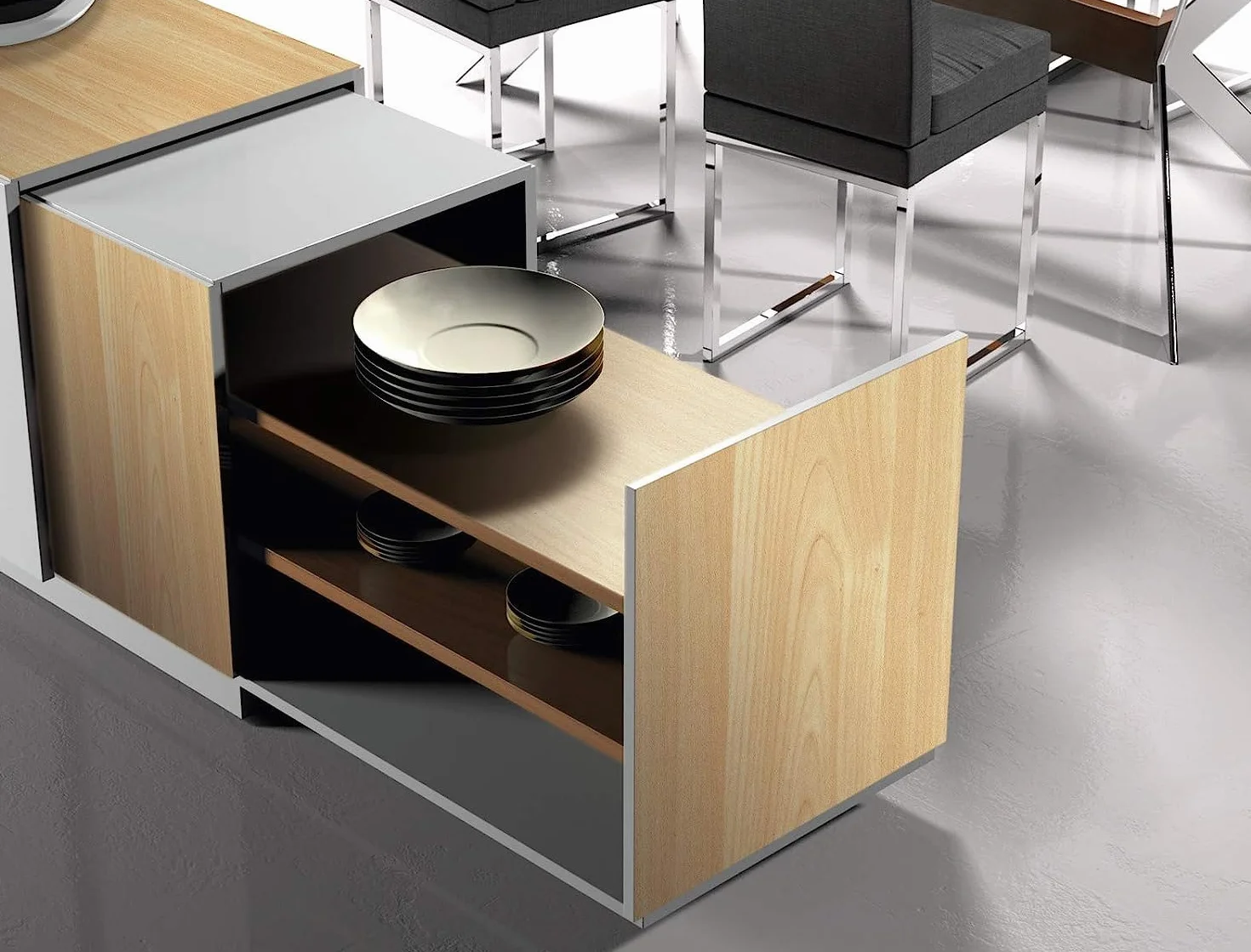 d-c-fix film adhésif décoratif Érable 90 cm x 2,1 m pour meuble cuisine armoire table