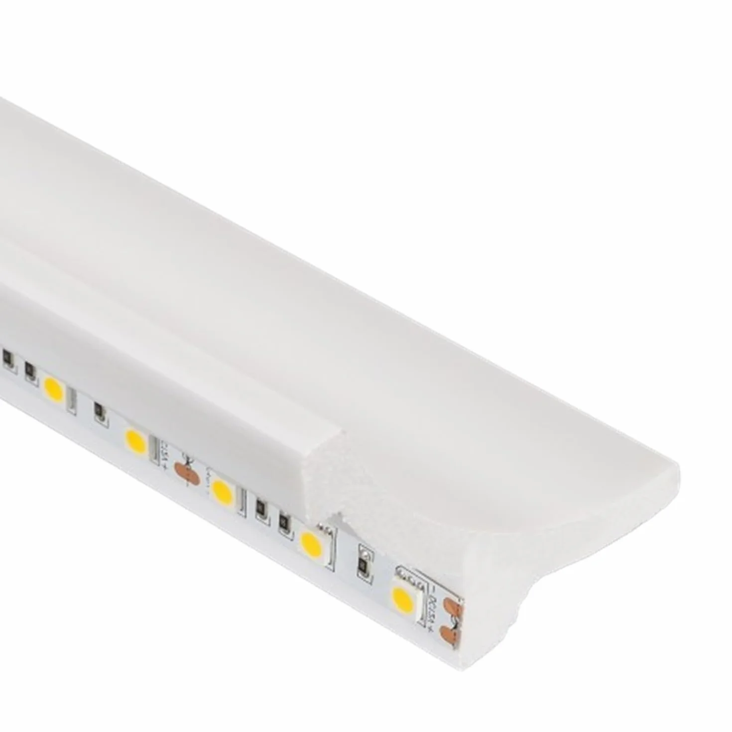 LEDKIA LIGHTING Moulure Arc 2m Ruban LED Blanc