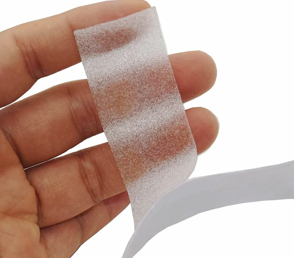 Gebildet Ruban Adhésif Antidérapant Anti-Glissement Sécurité Intérieur Extérieur 2.5cm × 10m Transparent