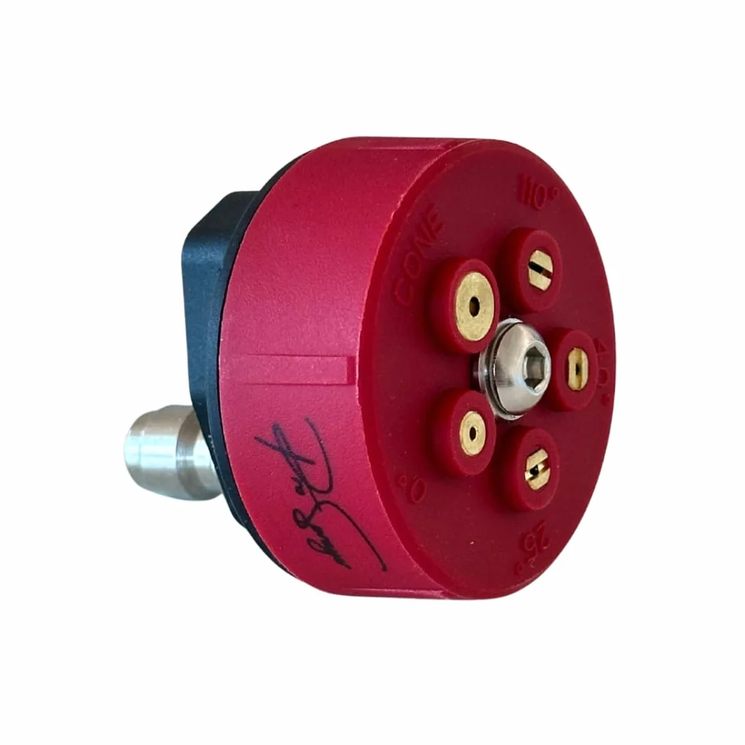 Buse de Pulvérisation 5 en 1 pour Pulvérisateur Électrique - Jet Réglable Haute Pression 0°/25°/40°/110°/Cône – Connexion Rapide – Matériaux INOX et Laiton – Compatible Pro Sprayer, Dorsal, Gladiator