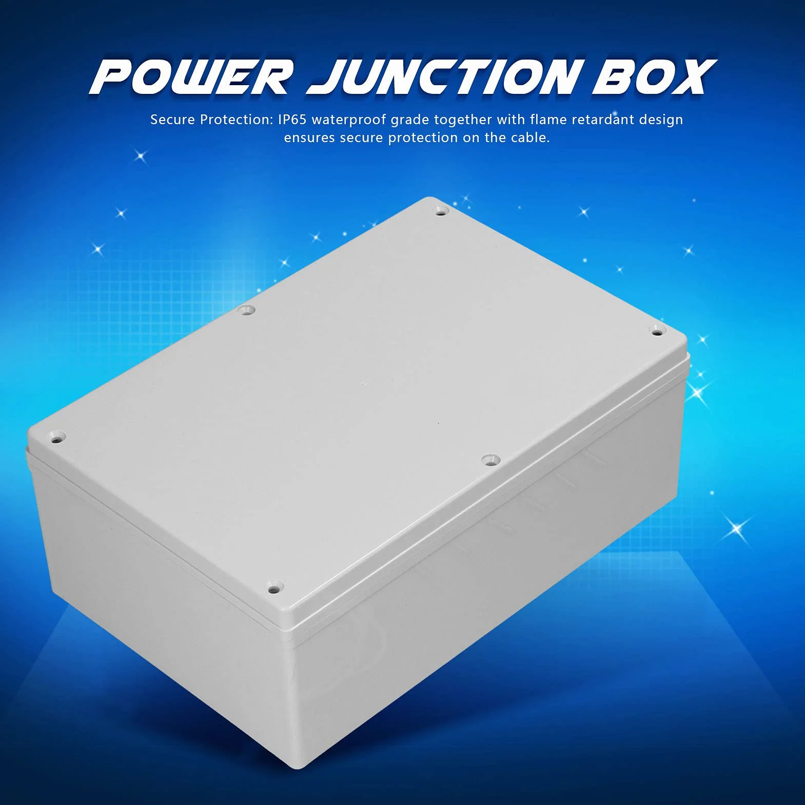 Boîtier électrique étanche ABS IP65 90x160x240 mm Boîte de jonction câblage