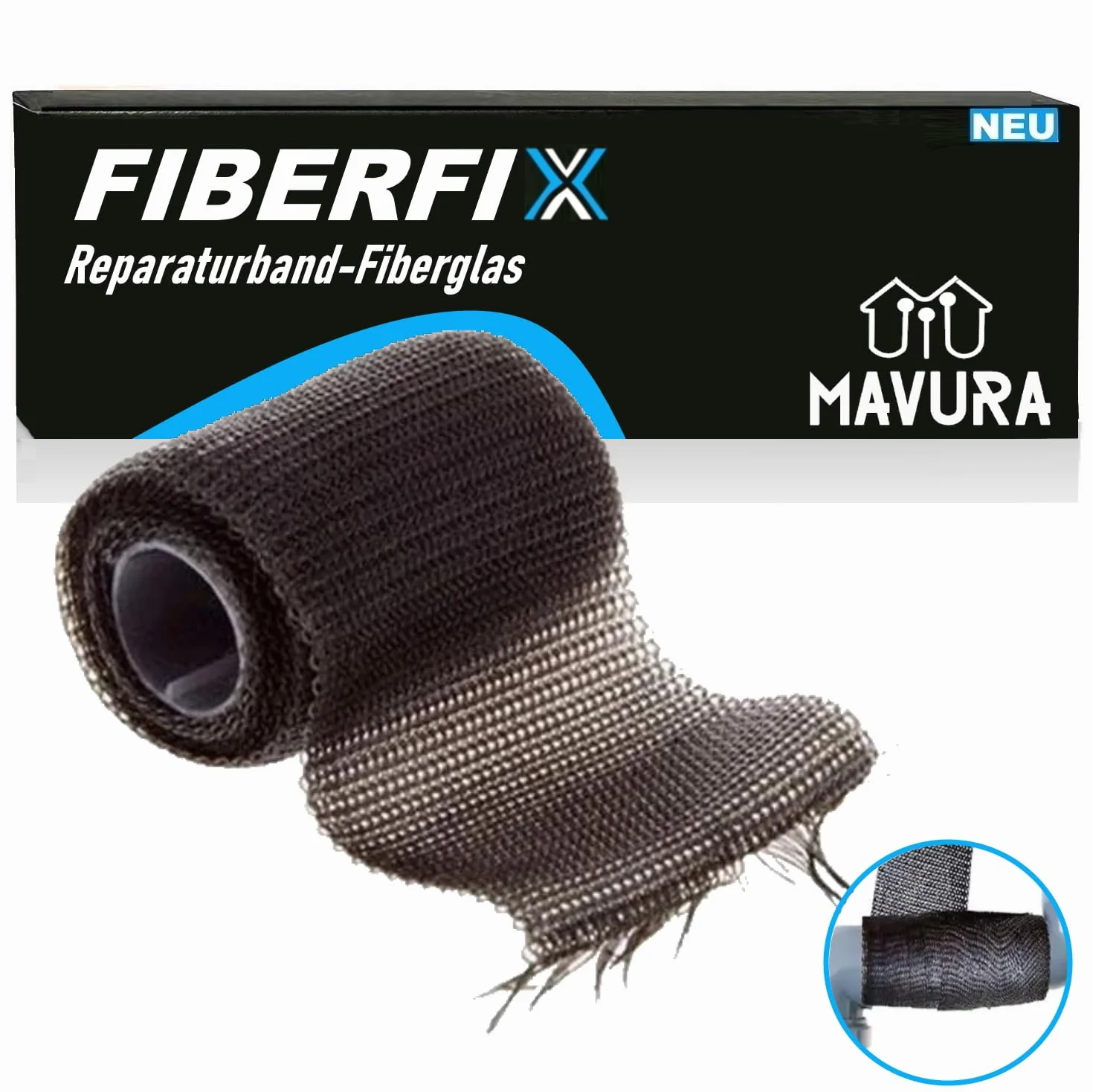 FIBERFIX FiberTape Ruban de réparation en fibre de verre