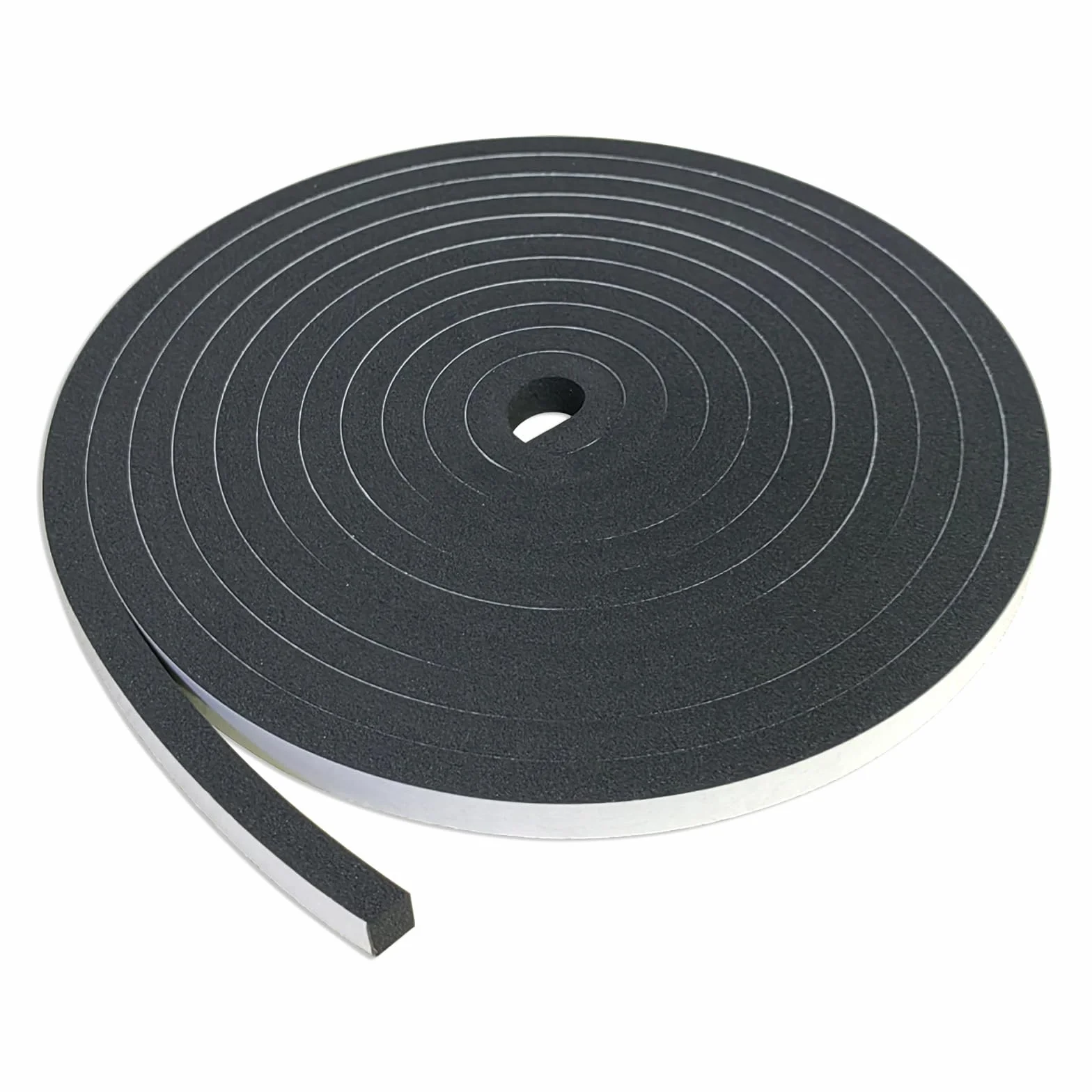 Bande d'étanchéité autocollante en mousse 12mm x 10mm x 5M Joint Porte Isolation Calfeutrage Fenêtre Anti-Froid Antichoc