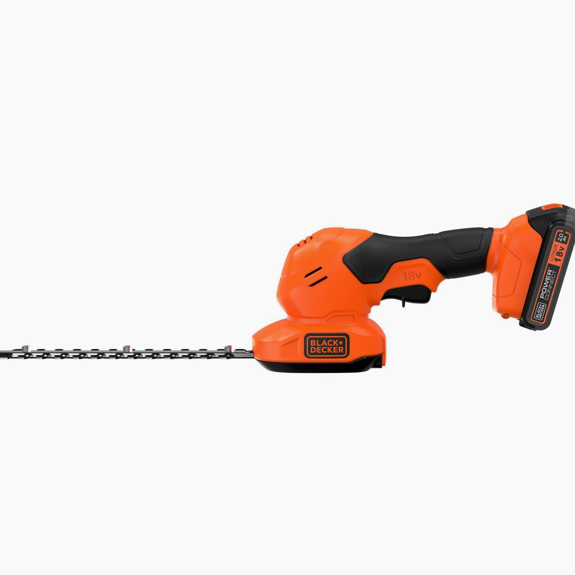 Kit tijera cortacésped + arreglasetos con una batería 18V 2Ah Litio