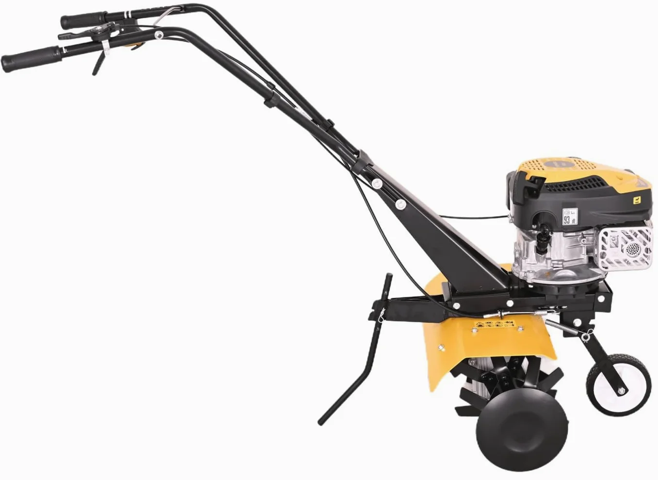 Nemura Motobineuse Thermique 161cm3 - Largeur de Travail 56 cm - Performante, Légère et Maniable - Moteur 4 Temps - Marche Avant Simple - Qualité Professionnelle - Marque Française