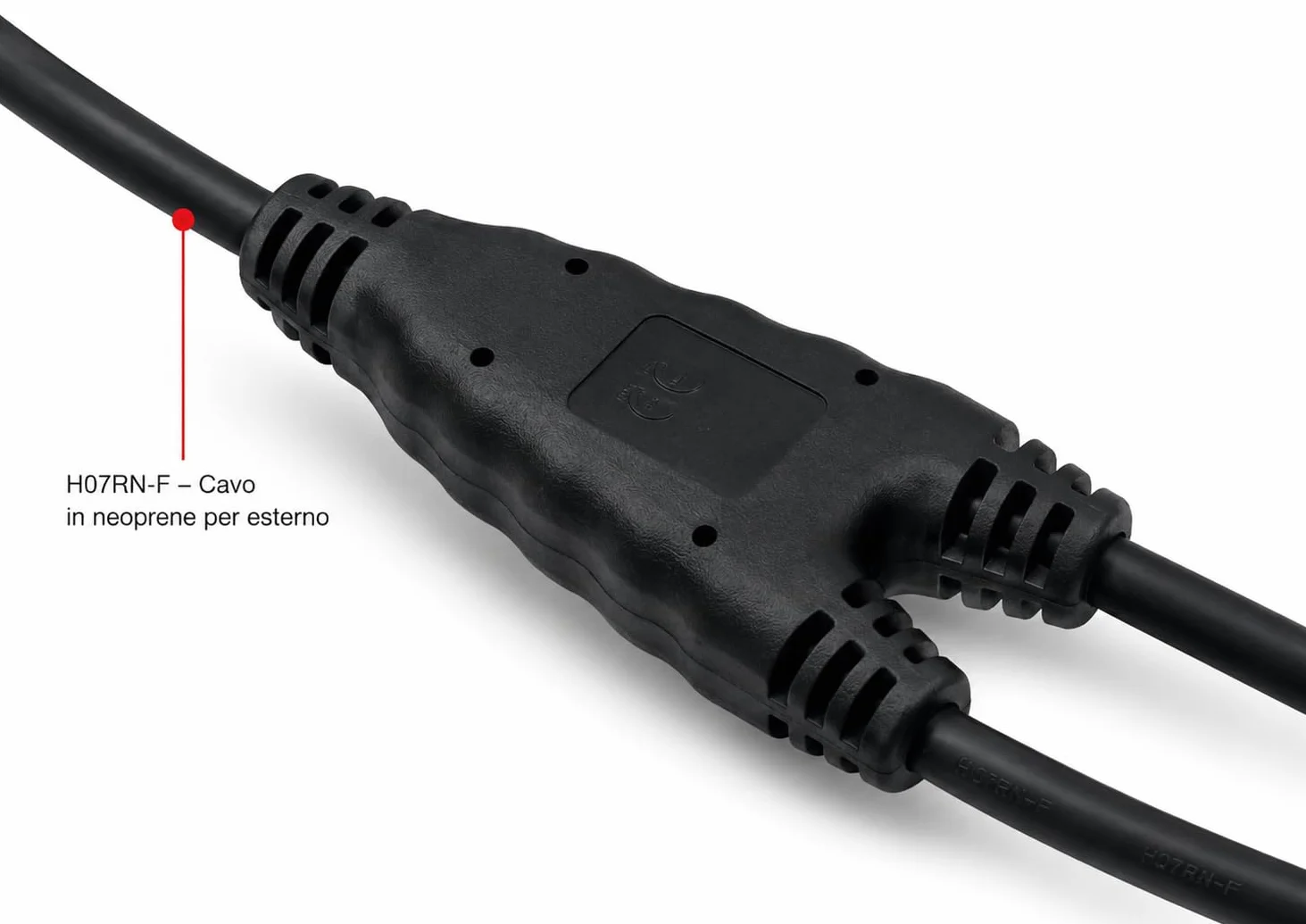 Séparateur électrique CEE 16A 3 pôles IP44 Double prise industrielle Splitter en Y 1 Mâle 2 Femelle