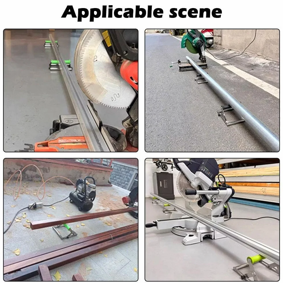 Cadre de support réglable pour machine de découpe en métal, table de sciage pliable
