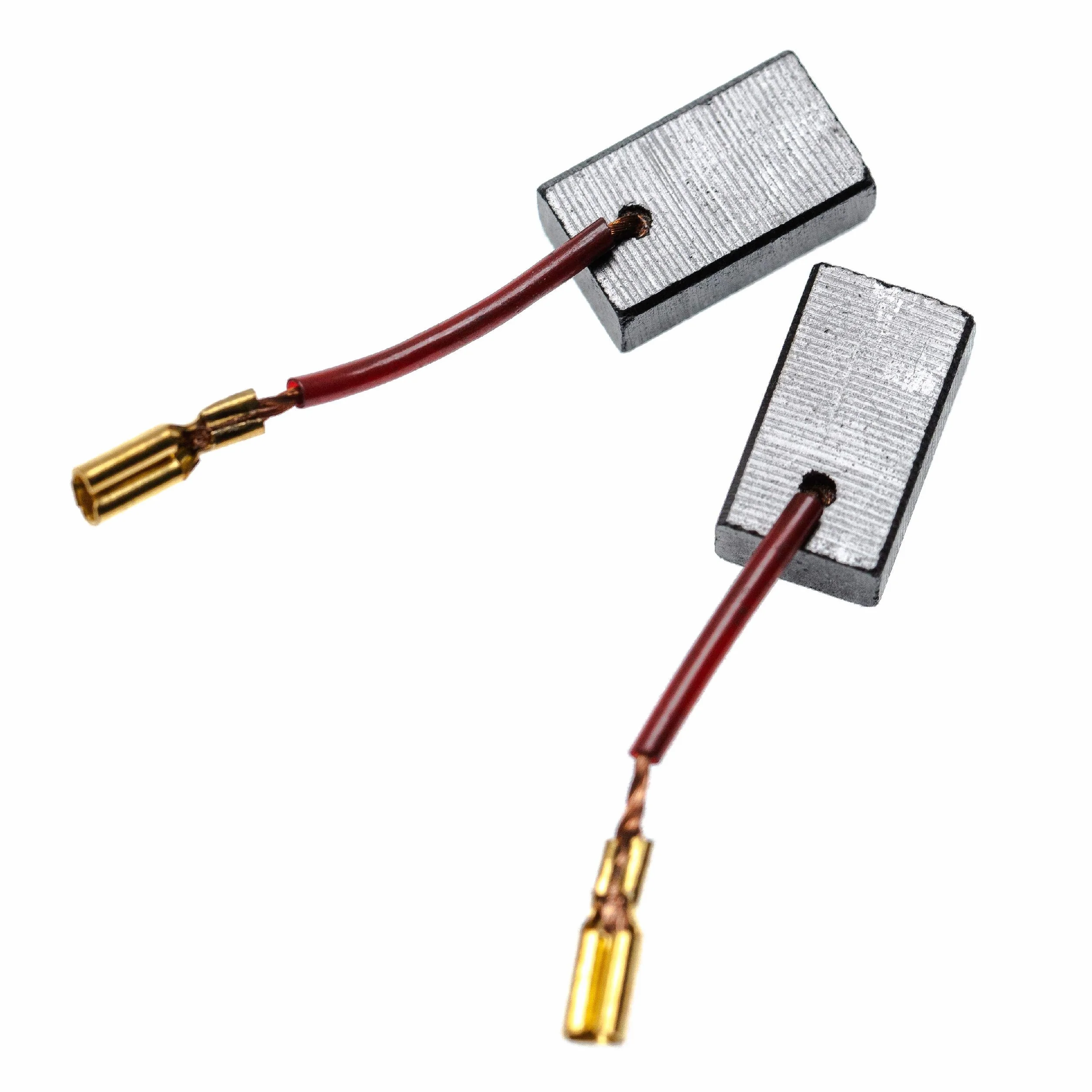 vhbw 2x balais charbon 6 x 10 x 17 mm compatible Hilti AG 125-S AG 230-S D 125-S