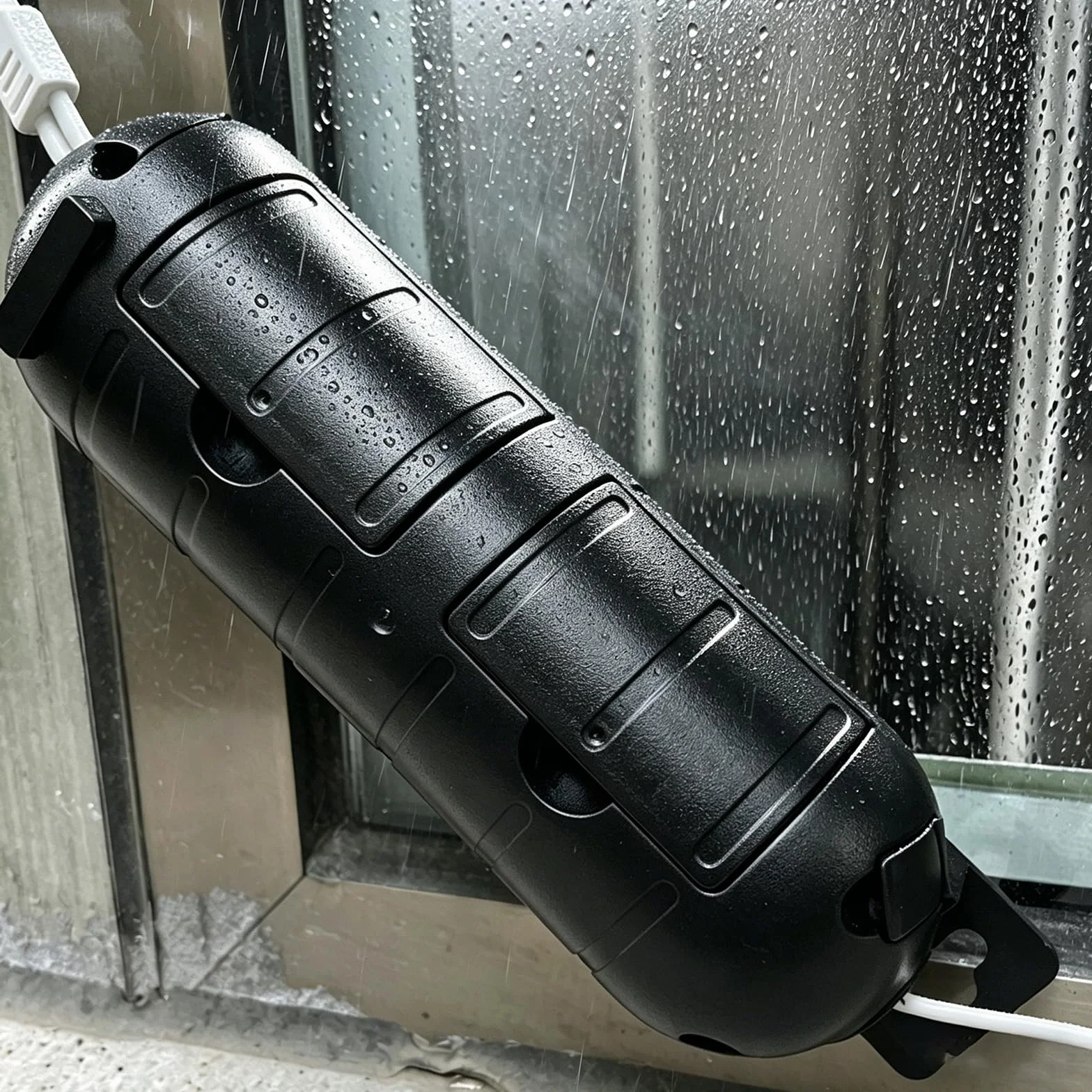 Boîte de protection étanche IP66 pour prise de courant Noir