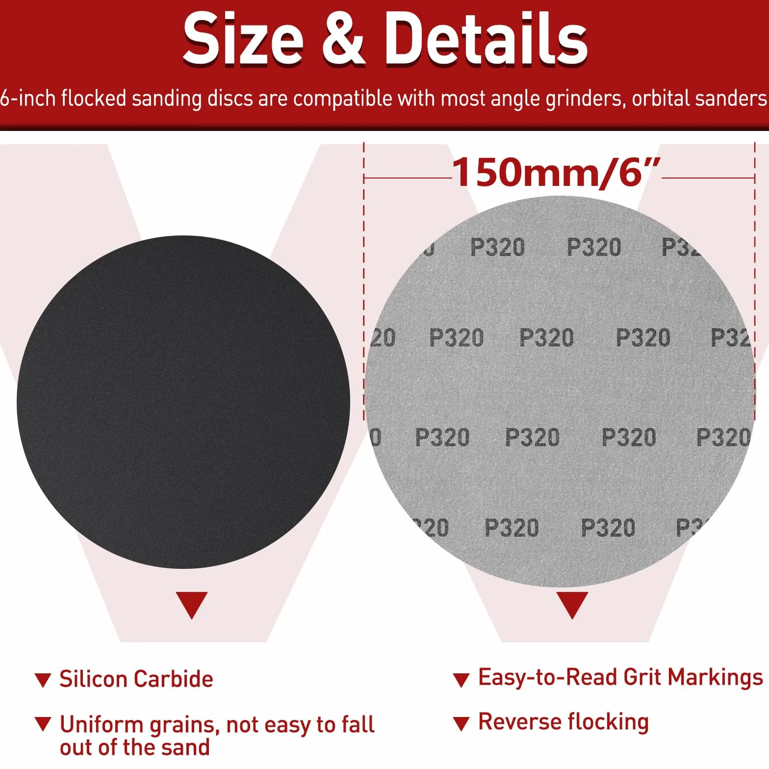 Disques Abrasifs 150mm Autoagrippant Papier de Verre Grain 1000-5000 50 Pièces Ponçage Sans Poussière