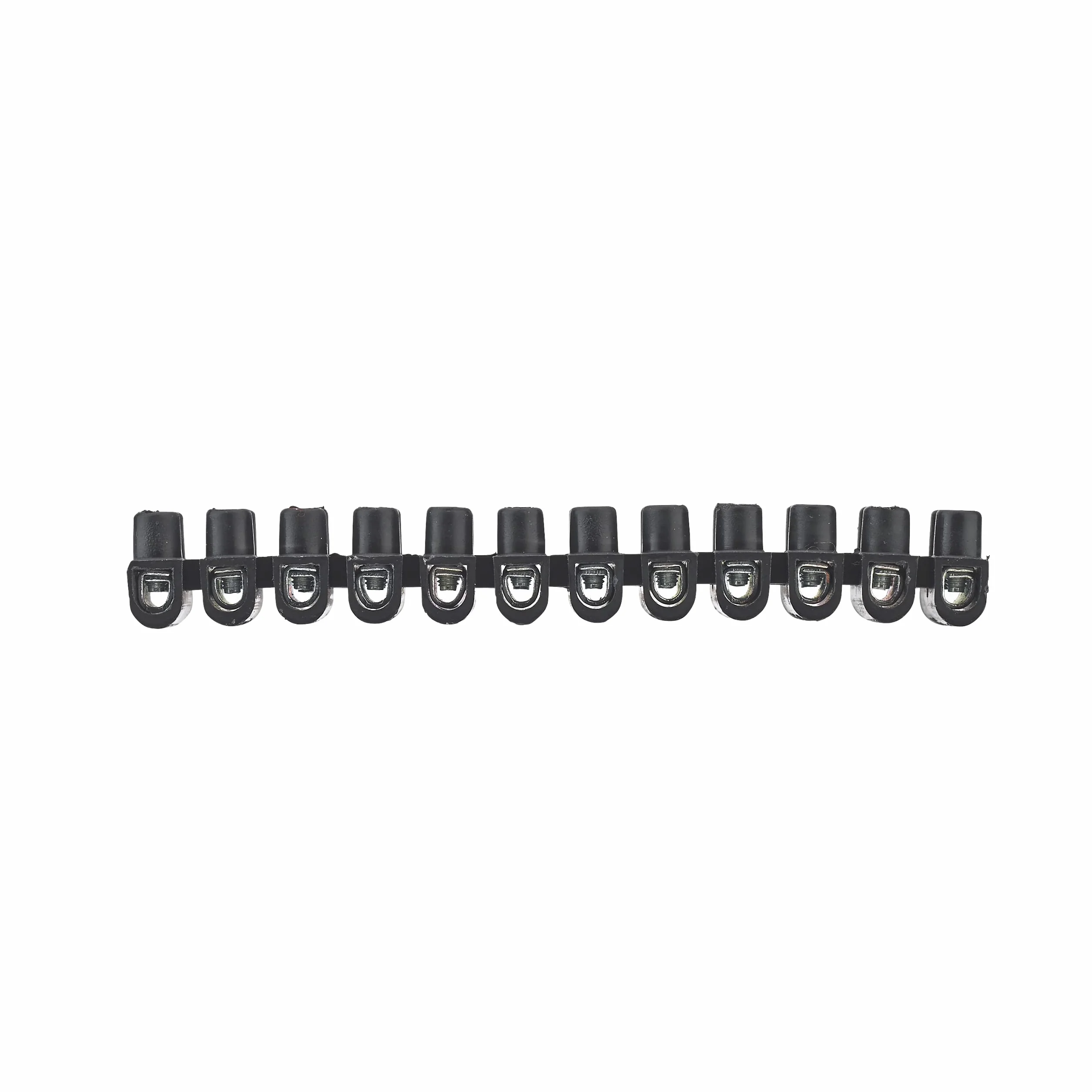 Blocs de Jonction Électriques 2,5 mm² Connecteur Rapide Borne de Serrage Noir