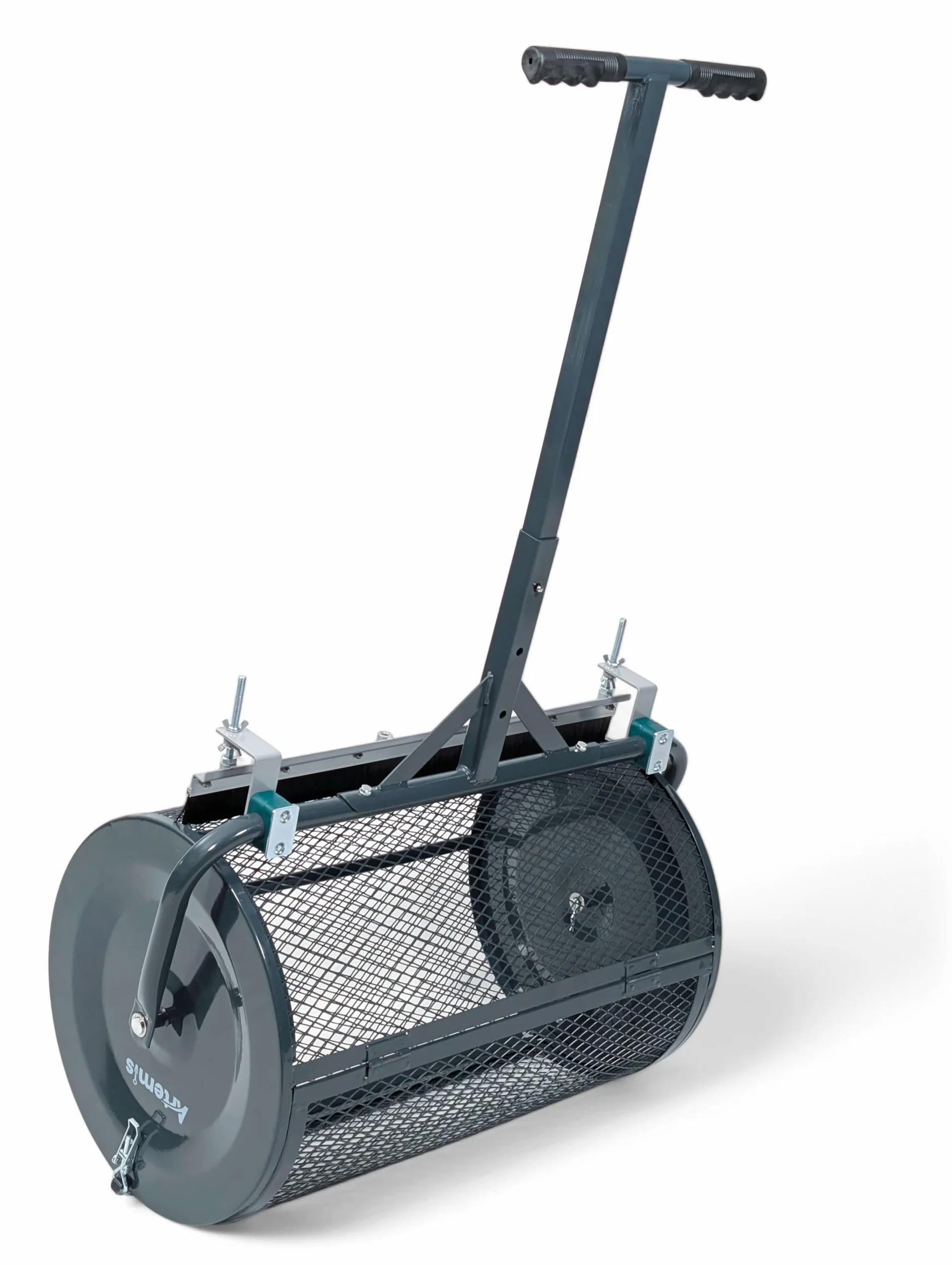 ARTEMIS Épandeur de compost UK de 61 cm - Robuste - Système d'espacement en maille unique - Fermetures latérales super solides