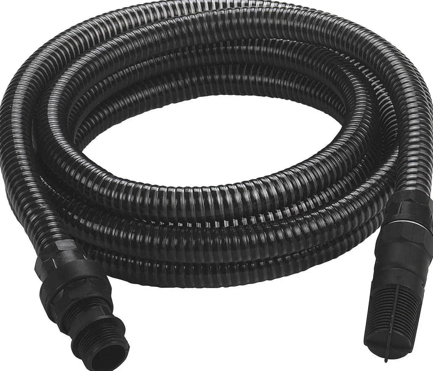 Einhell Tuyau d'aspiration 7 mètres PVC noir