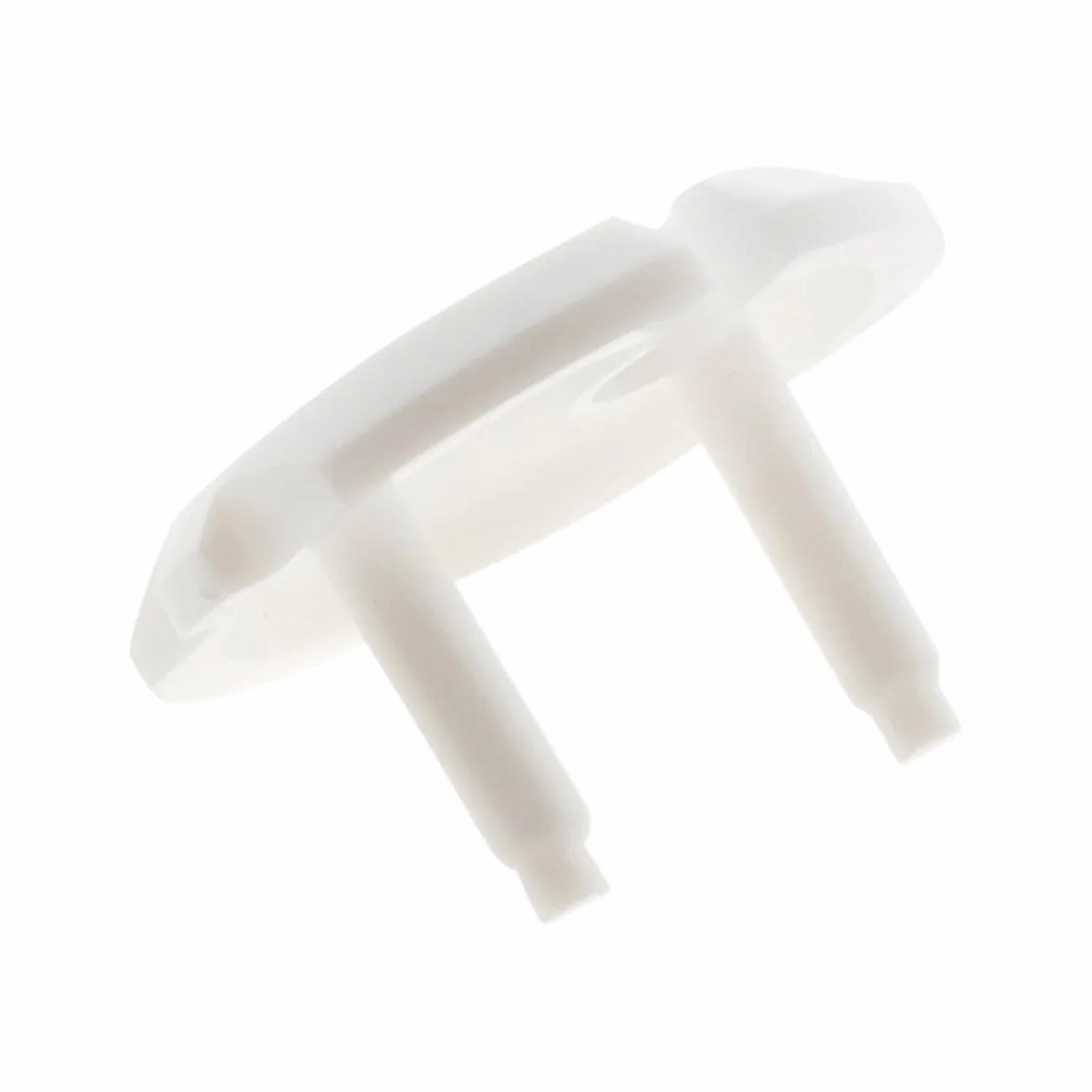 Zenitech Lot de 3 Caches Prises 2P+T Blanc avec Clef
