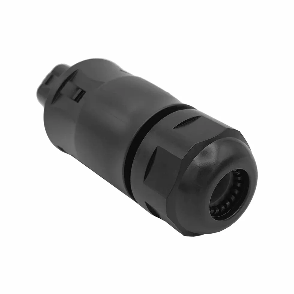 Connecteur d'alimentation mâle AC 3 broches IP67