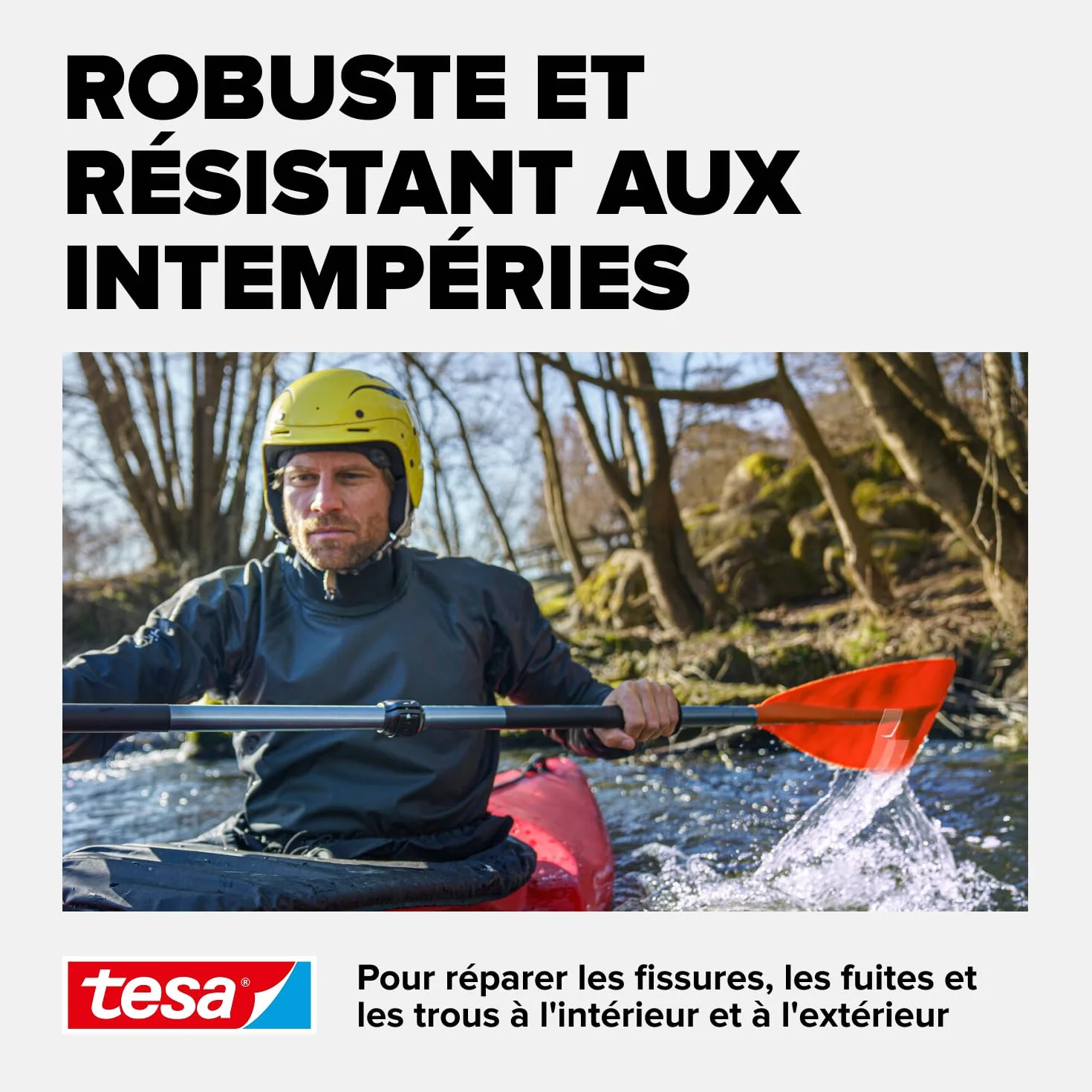 Ruban Adhésif Imperméable tesa Ultra Power Transparent 1,5 m x 50 mm