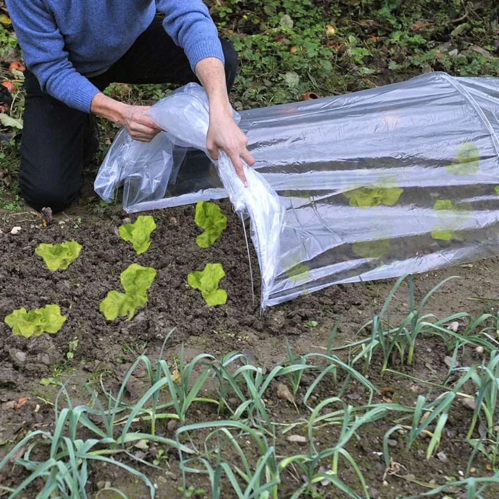TERRE JARDIN - Tunnel de Forçage Accordéon Souple 4 m