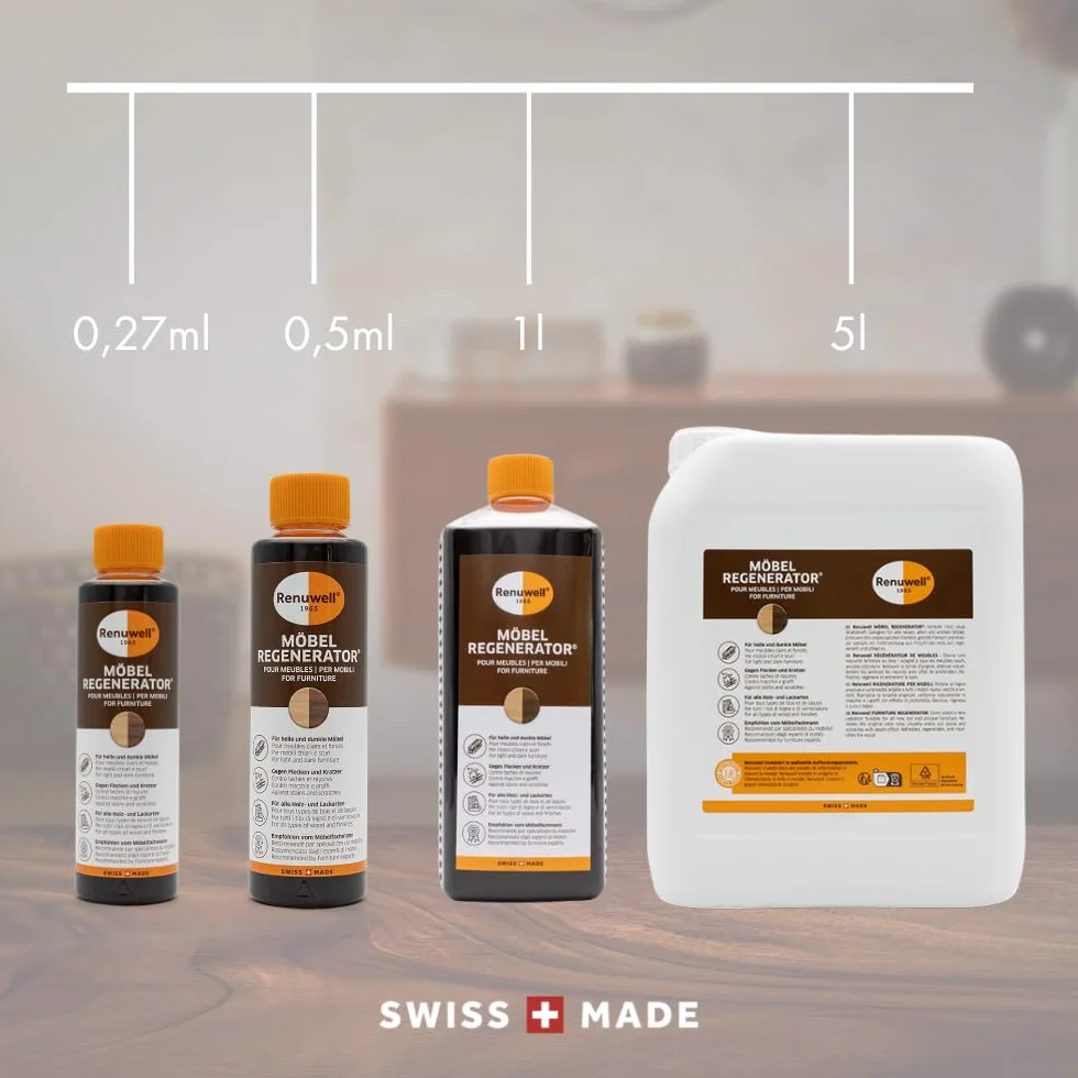 Massivum Renuwell Régénérateur meubles 500 ml Bois Naturel