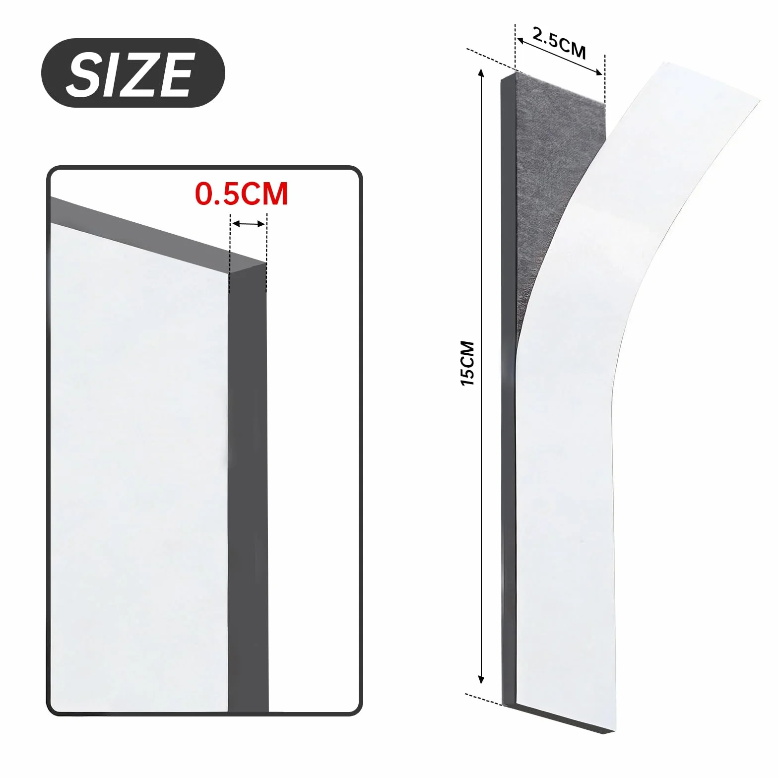 Aimant Puissant 5mm Disque Magnétique Découpable 8 Pièces Bande Adhesive Autocollant Fort Moustiquaire