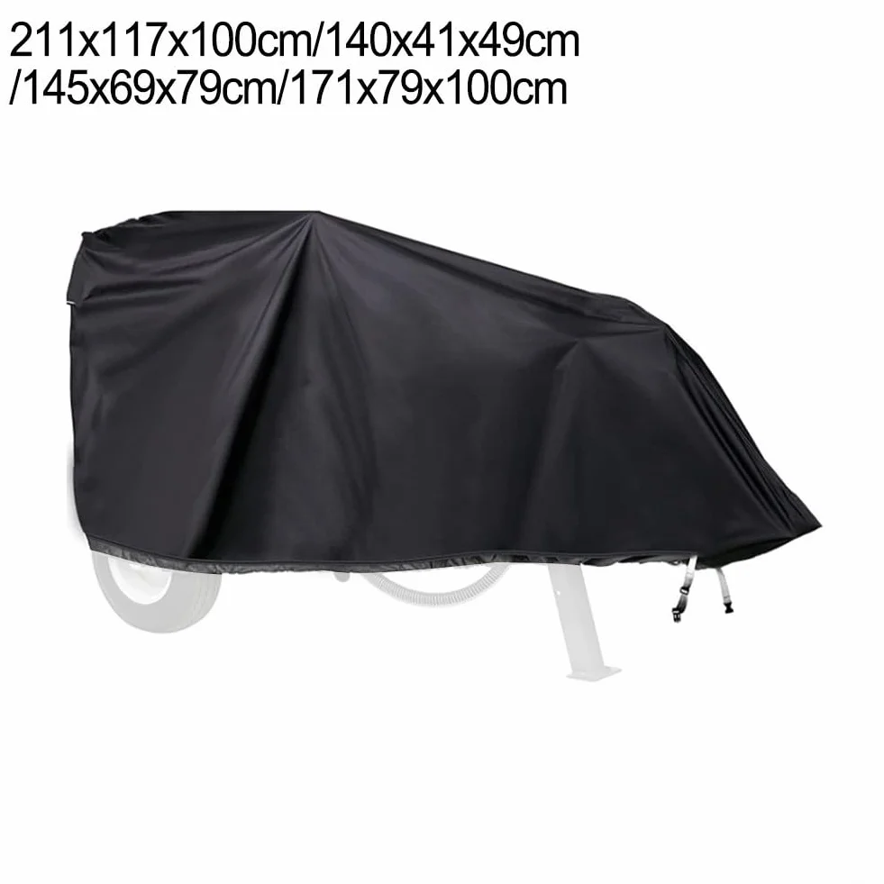 Housse de protection en tissu Oxford de qualité supérieure, imperméable, résistante à la poussière, aux intempéries, avec sangles pour fendeuses de bûches électriques hydrauliques, plusieurs tailles