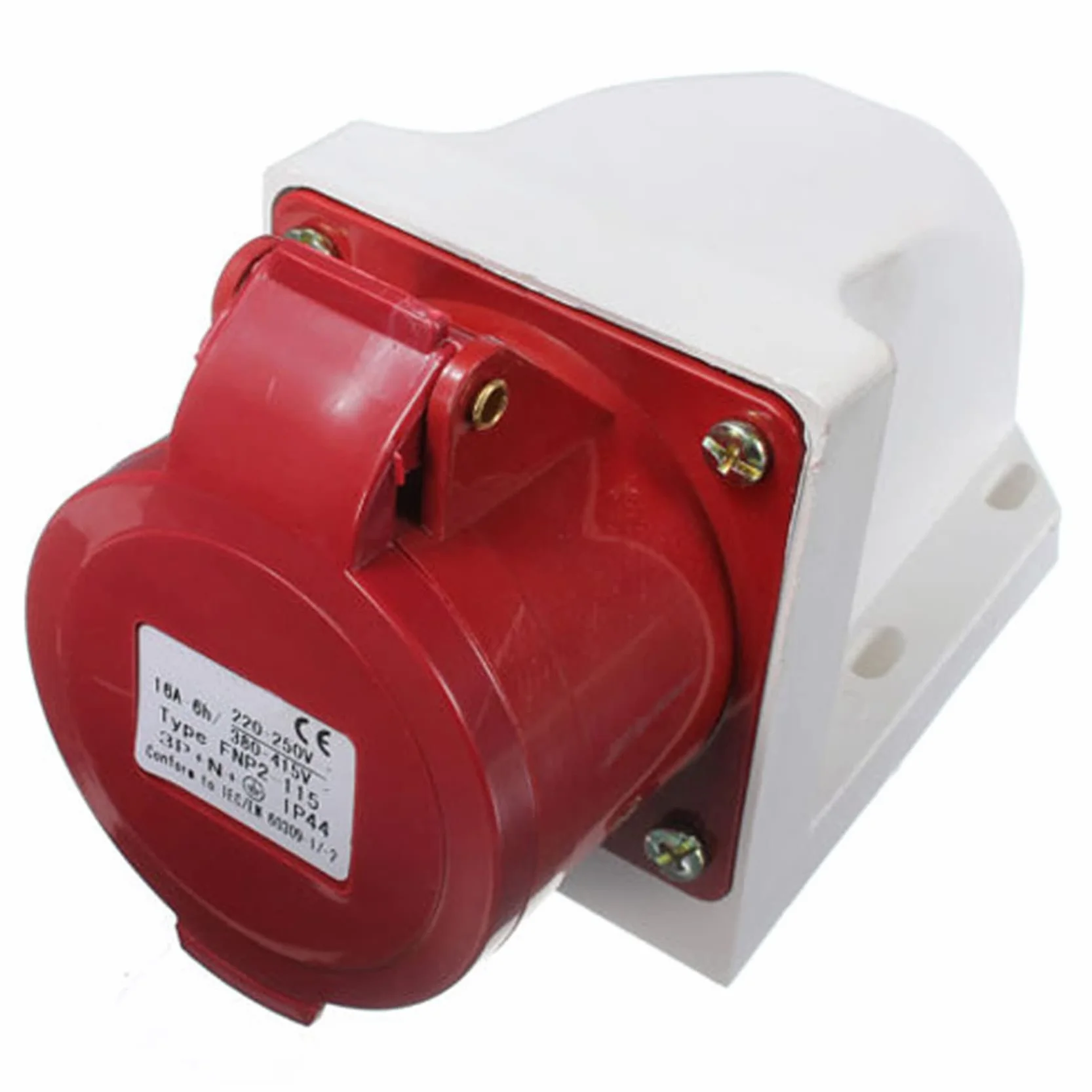 16A 5 Broches Fiche & Douille IP44 3 Phase 380-415V 3P + N + Terre