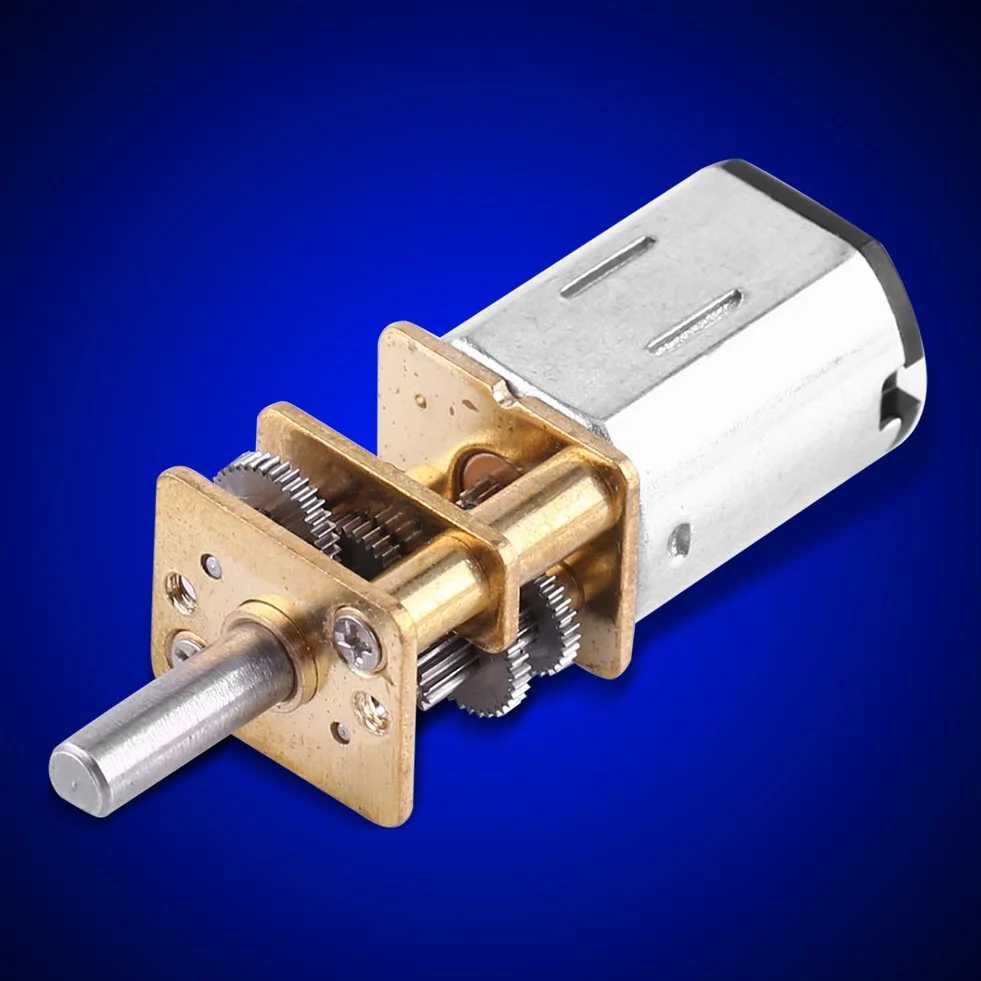 Moteur d'engrenage DC 6V 1:1000 10/15/20 RPM Pour Robot Jouet Voiture Modèle Avion
