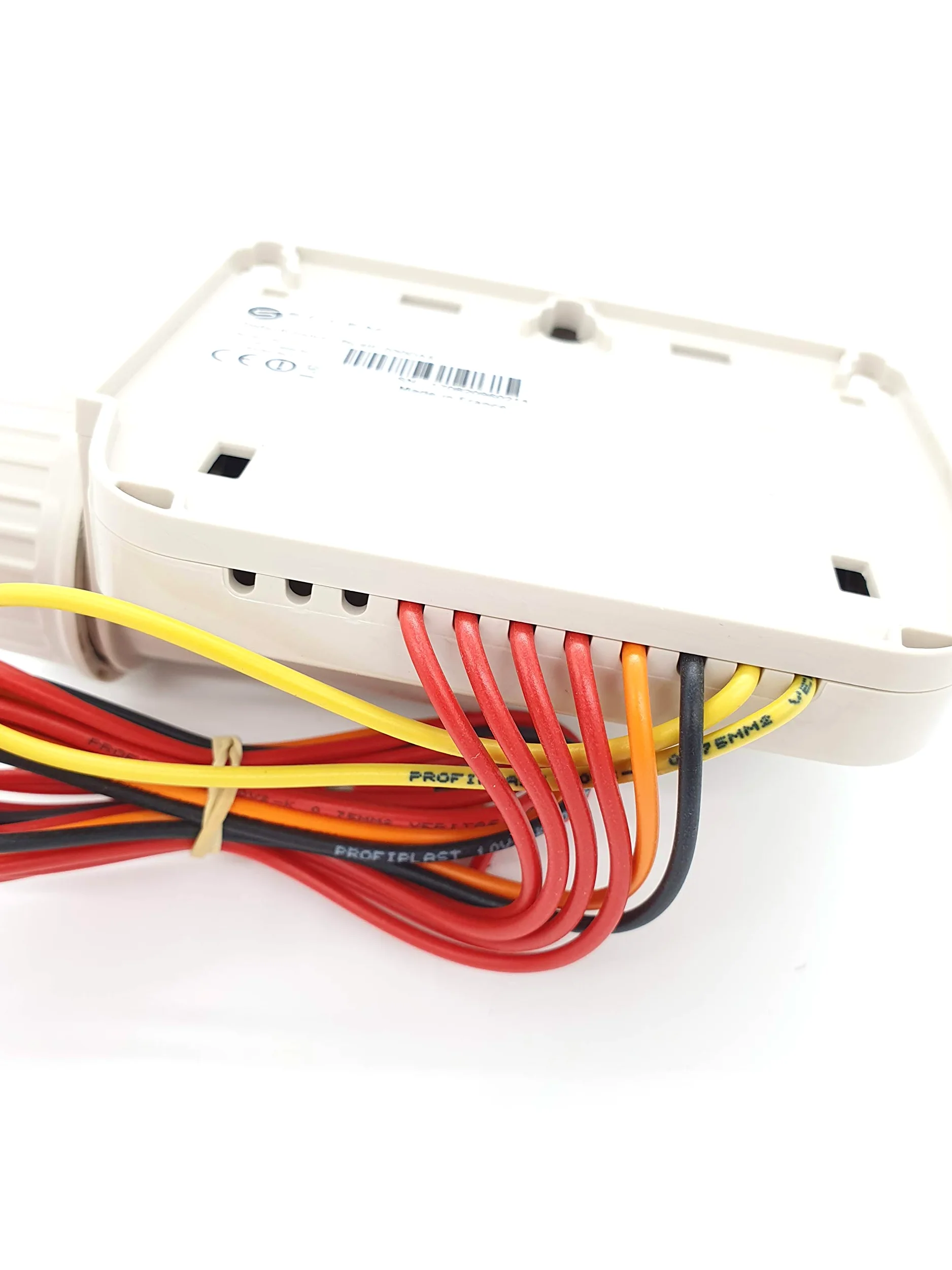 Programmateur d'arrosage à piles 9 V, modèle BL IP4, avec connexion Bluetooth, portée jusqu'à 10 mètres, étanche pour 4 saisons, blanc, 14 x 9 x 5,5 cm (référence : Solem BL-IP4)