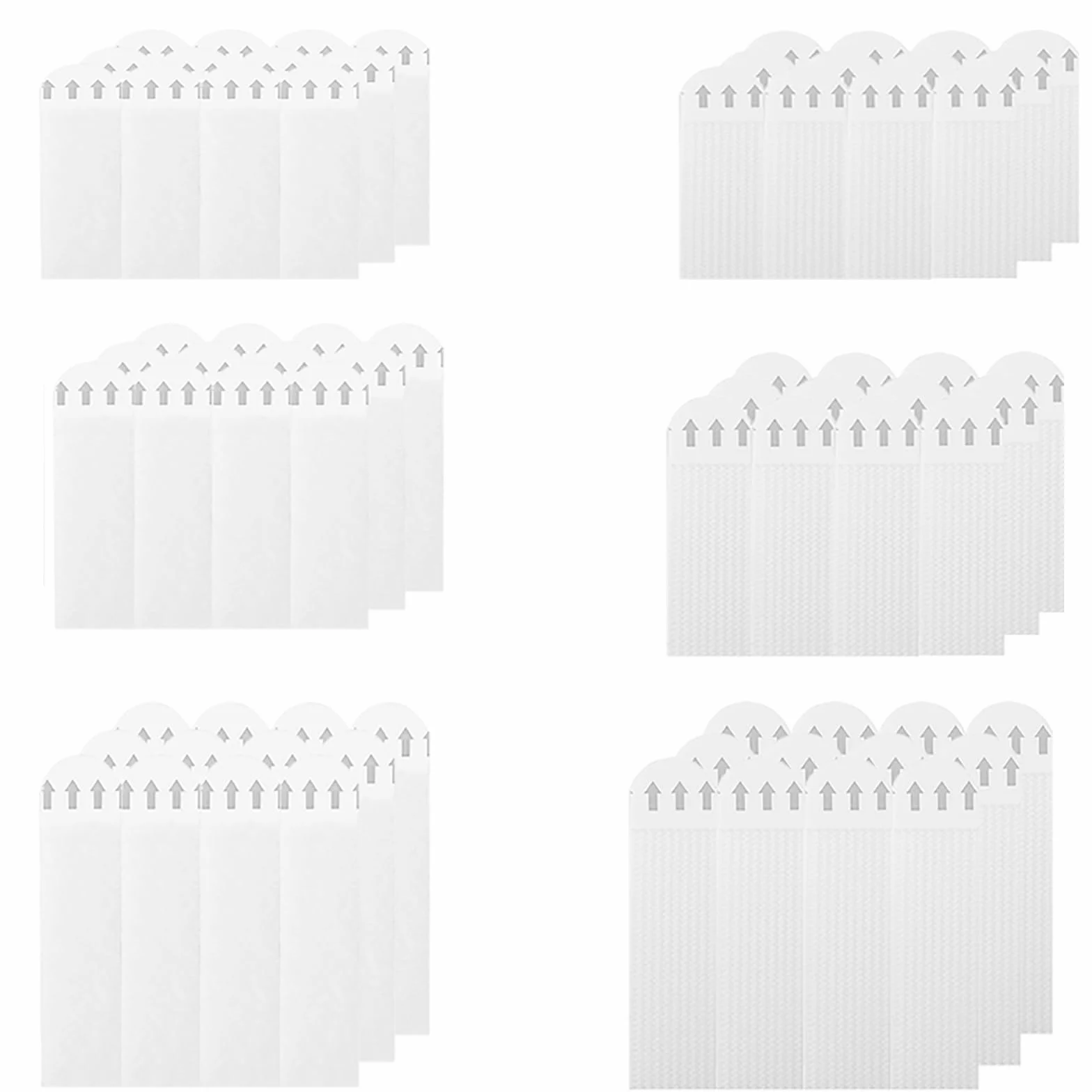 Languettes Accroches Tableaux 36 Paires Bandes Adhésives Autocollant Cadre Mural Sans Percer Amovibles Résistantes À L'Eau