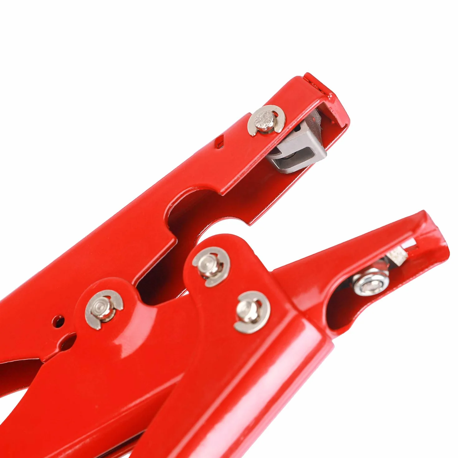 Pince de serrage et de découpe HS-519 pour attaches auto-bloquantes, entièrement en métal, largeur max 0,9 cm
