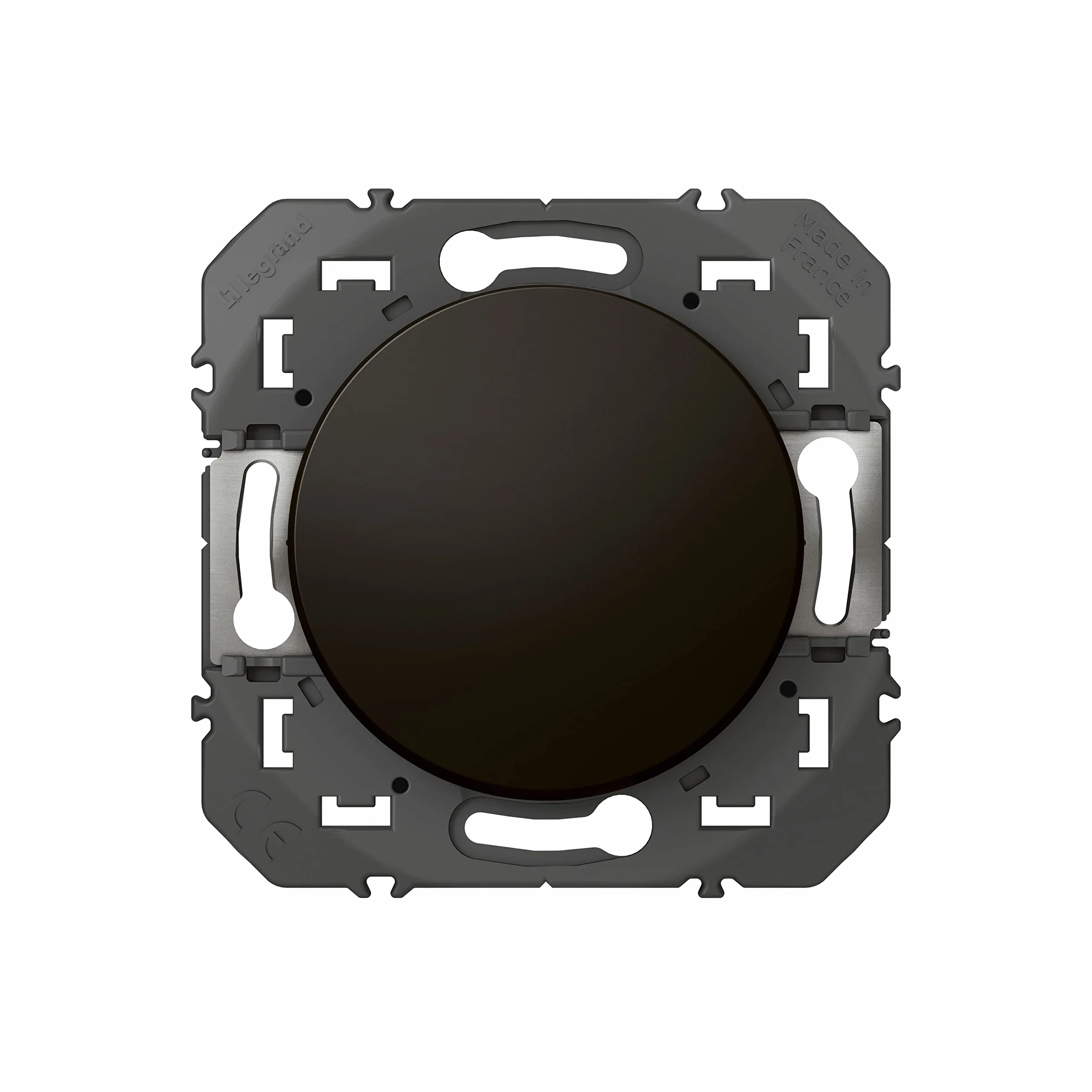 Legrand Interrupteur Mural Simple ou Va-et-vient 10AX Noir Commande d'Éclairage Sans Plaque