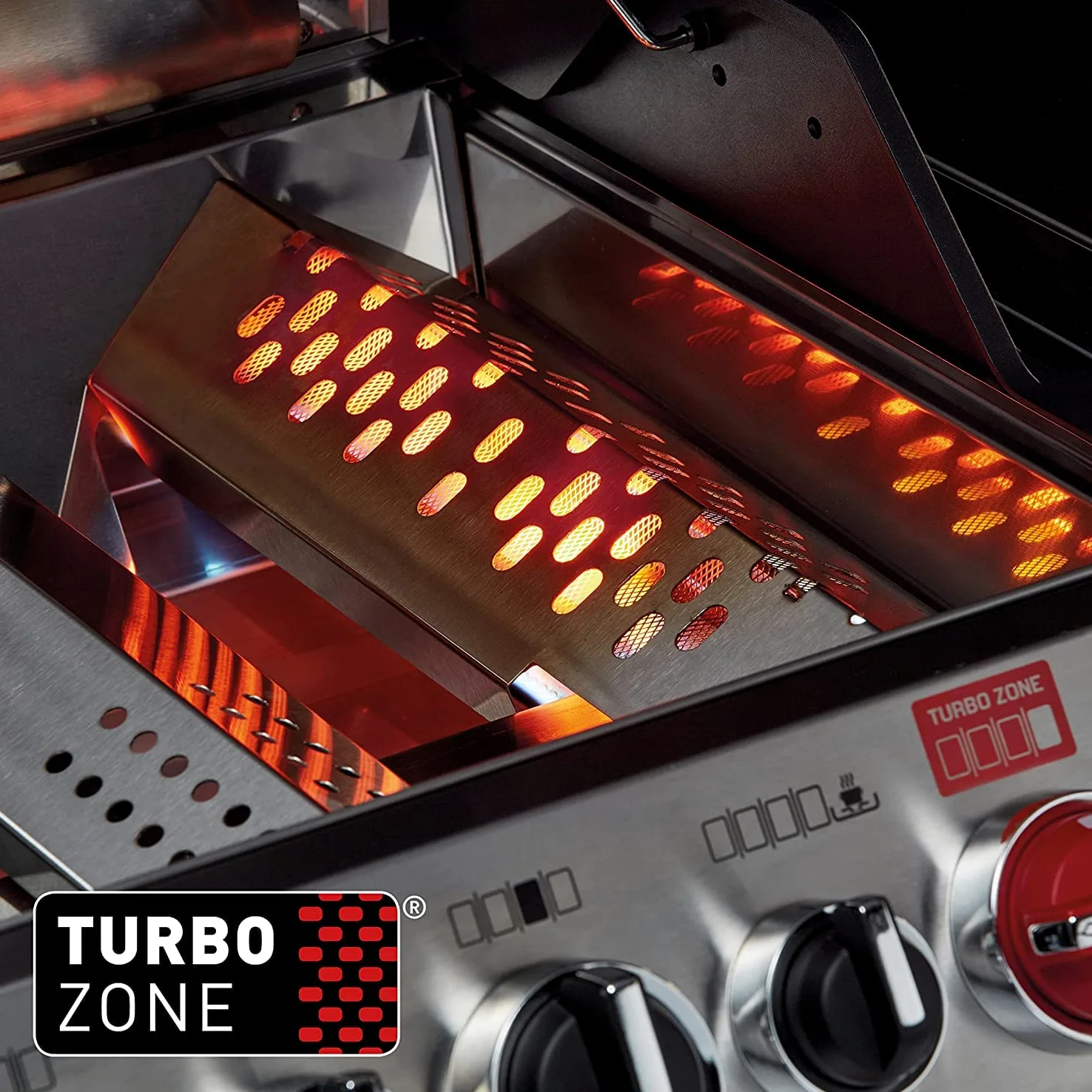 ENDERS - Barbecue Monroe Pro 4 SIK Turbo - 4 brûleurs dont 1 Turbo Zone - 1 brûleur arrière infrarouge - 1 brûleur latéral - Simple Clean - Switch Grid - Jusqu'à 14 convives - 21,1 kW
