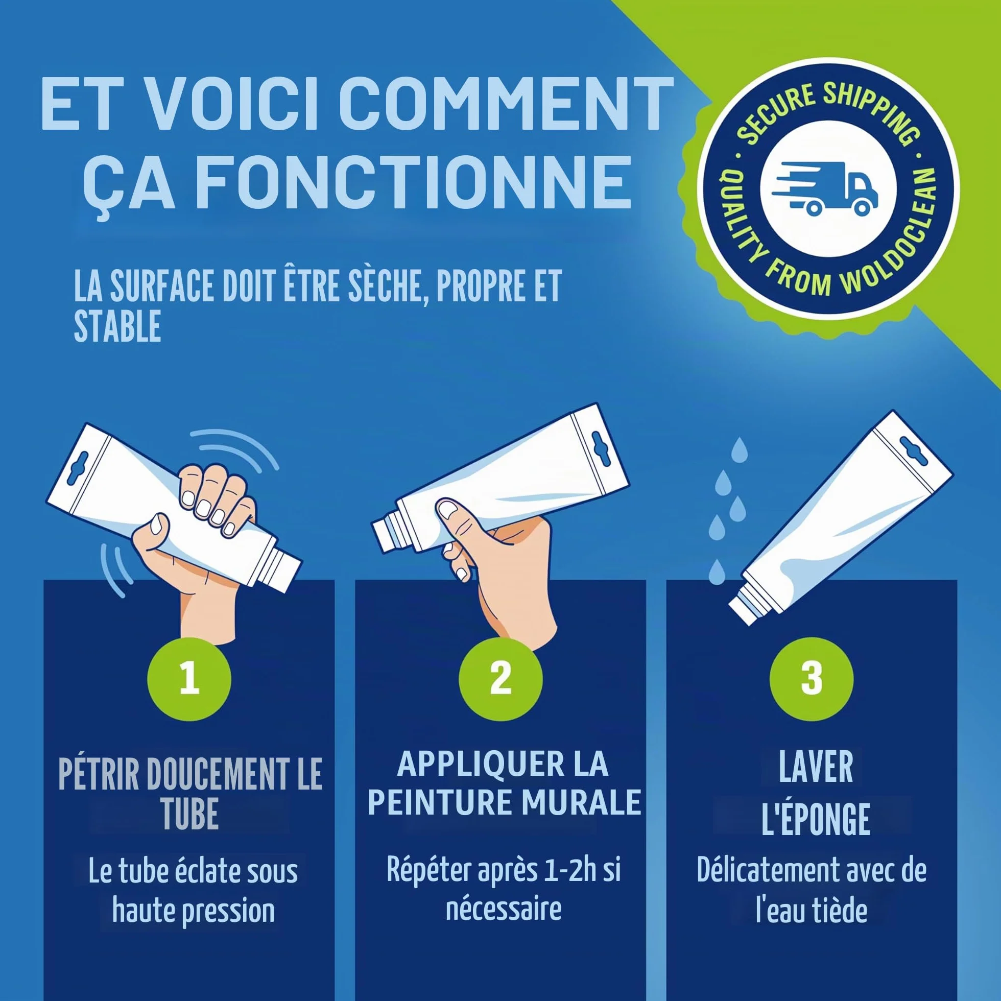 Peinture de retouche pour intérieur 225ml