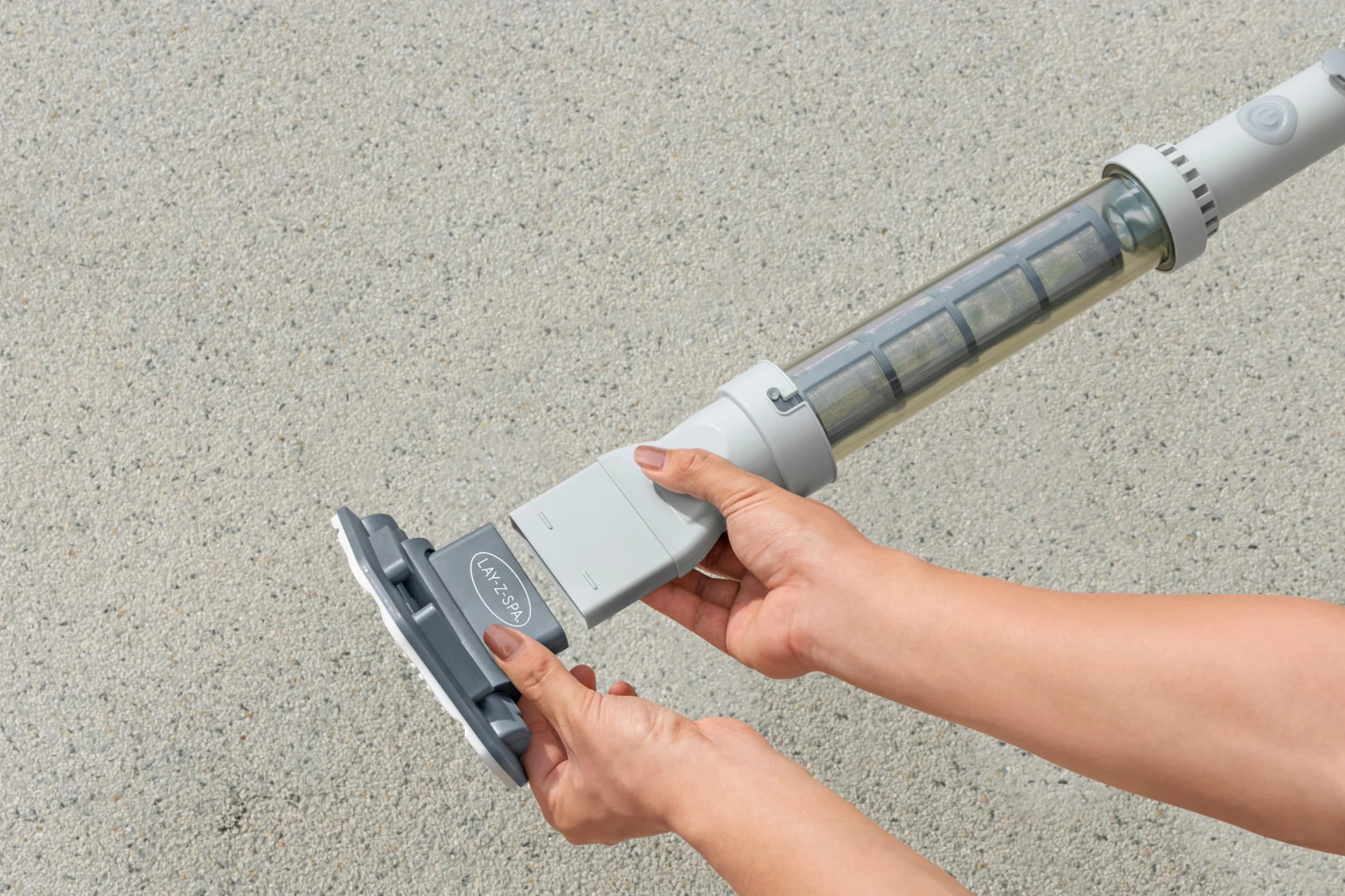 Balai aspirateur électrique avec batterie rechargeable pour spa et petite piscine, 50 minutes