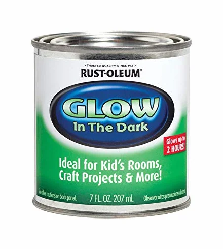 Rustoleum Specialty 214945 Peinture latex phosphorescente 1/2 pinte