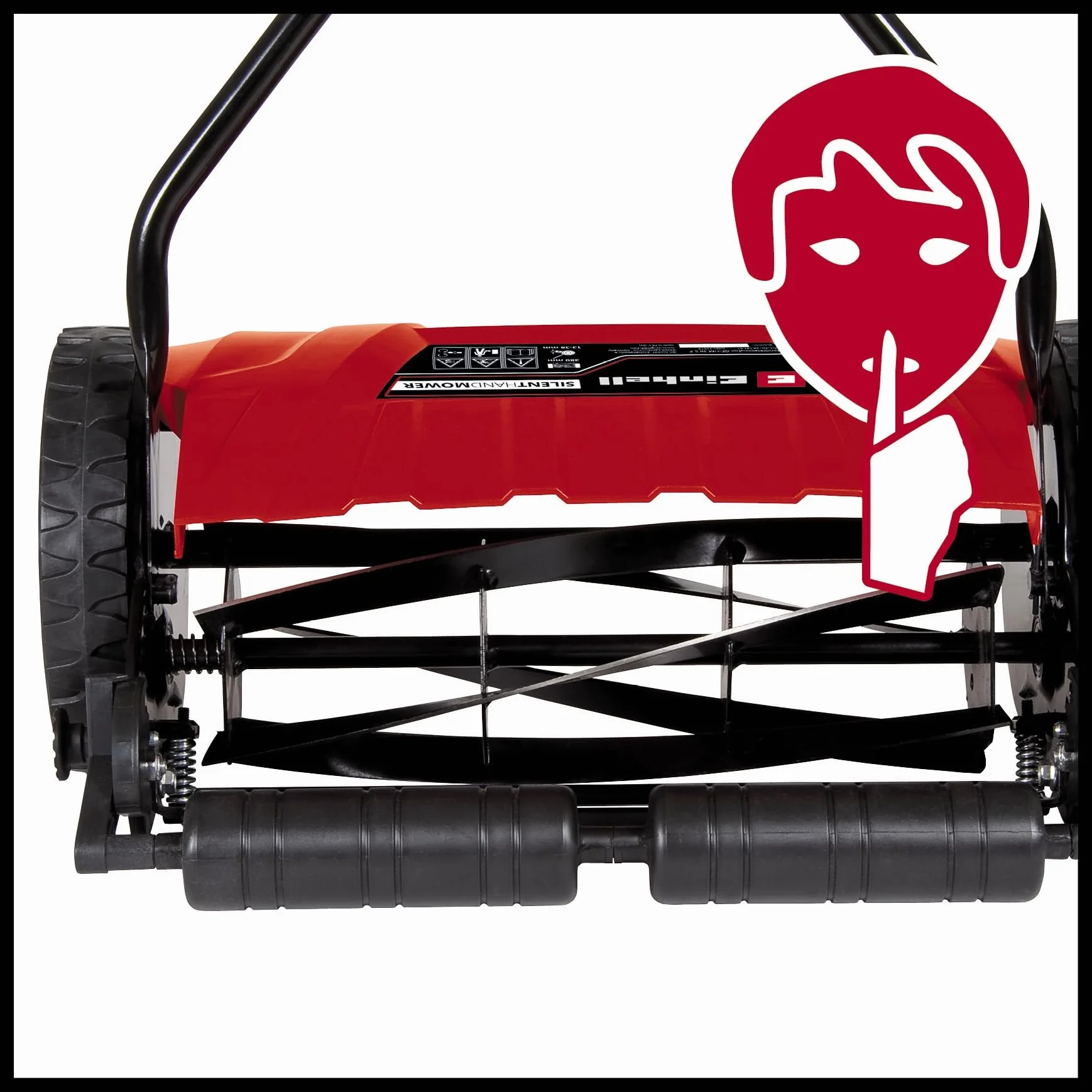 Einhell Tondeuse à Gazon Manuelle GC-HM 38 S-F 250 m² 13-38 mm 26L