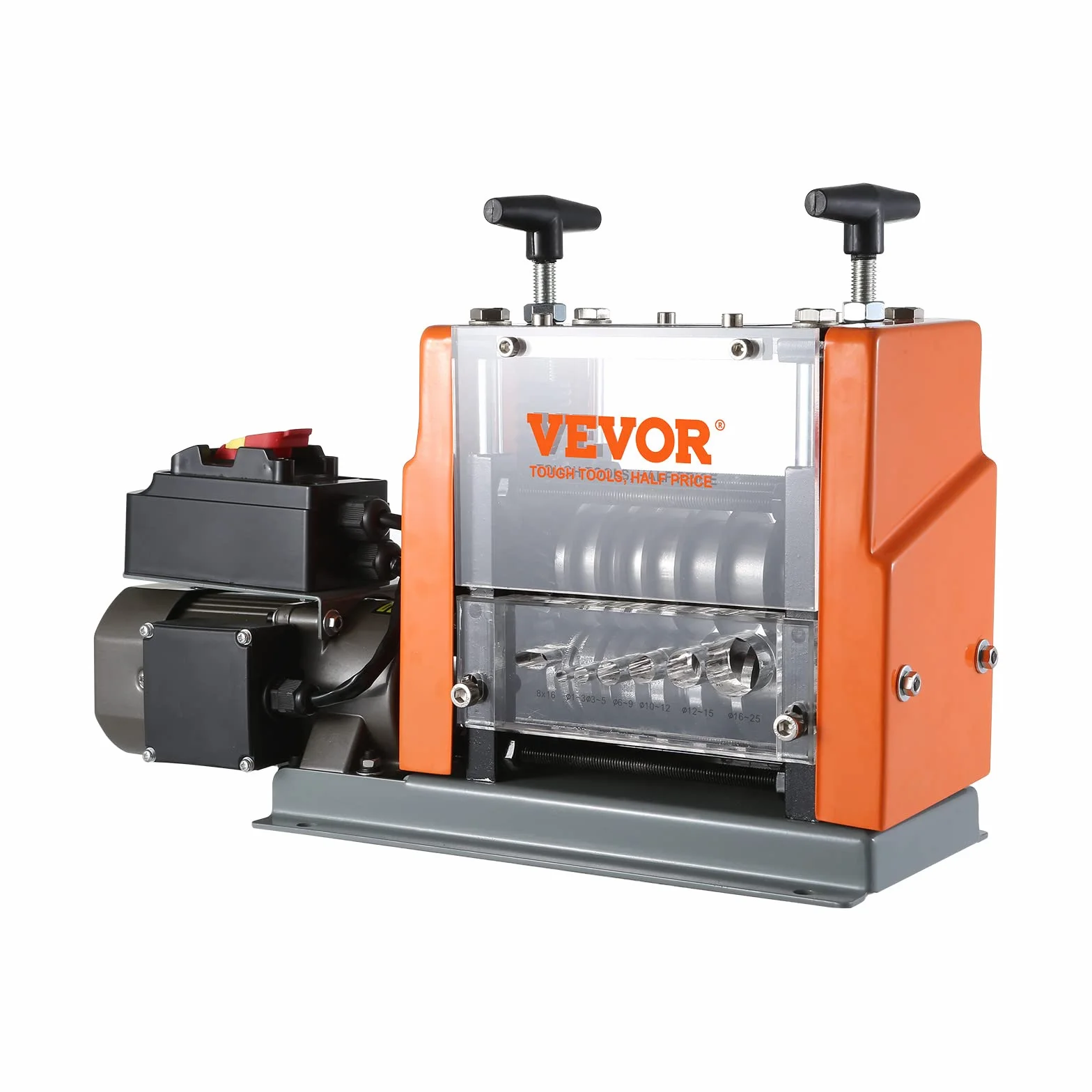 VEVOR Machine à Dénuder Électrique 1,5-25 mm 60 W Dénudeur Câble Auto Motorisé