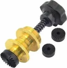 Outil de réinstallation de robinet universel avec 3 fraises 17 mm 19 mm 25 mm et 4 guides filetés pour BS1010 BS5412