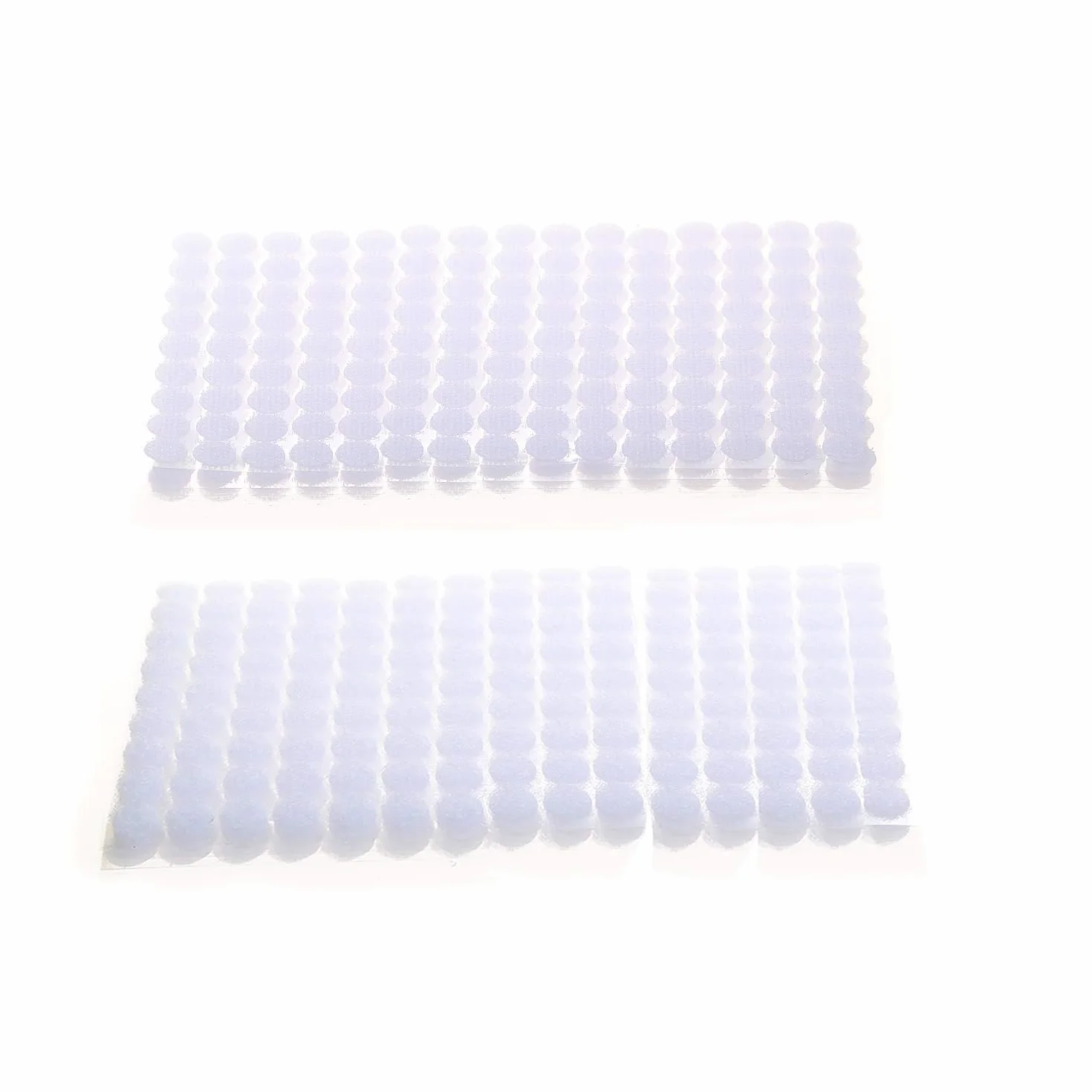 TUKA 1350 Paires 10mm Cercles Auto-adhésifs Hook & Loop Pastille Adhésif Blanc