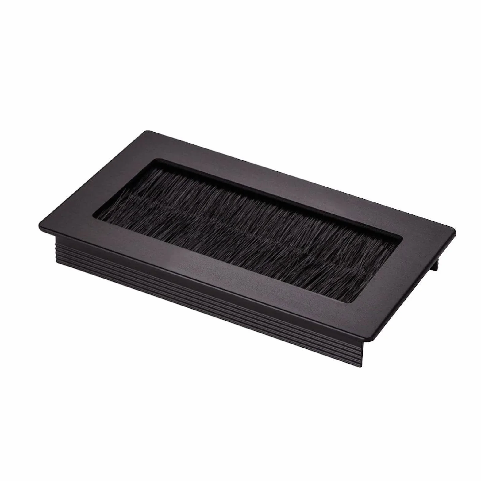 SOTECH Passage de câbles Toledo Aluminium anodisé Noir 100 x 70 mm 90 x 62 x 15,3 mm