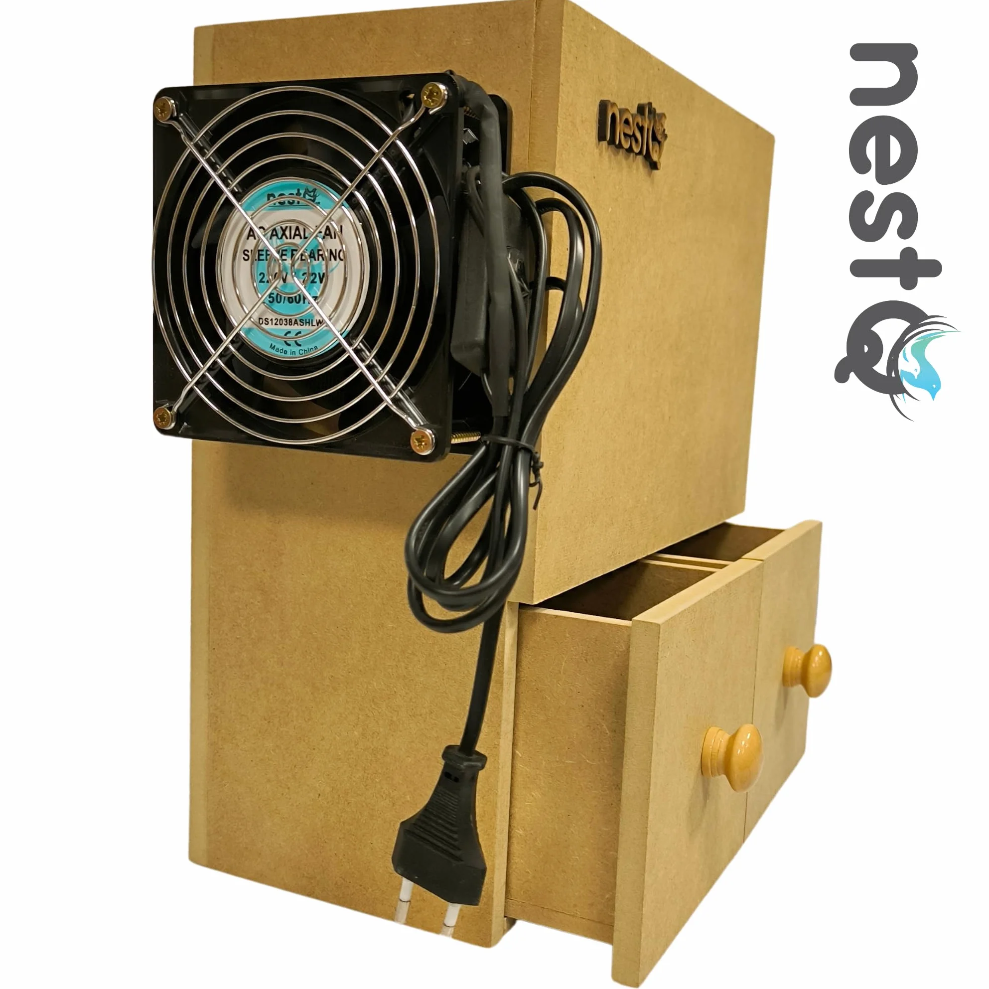 Machine de Nettoyage pour Graines Séparateur de Coquilles Soufflées Nettoyant Graines et Pailles Bois MDF 220V
