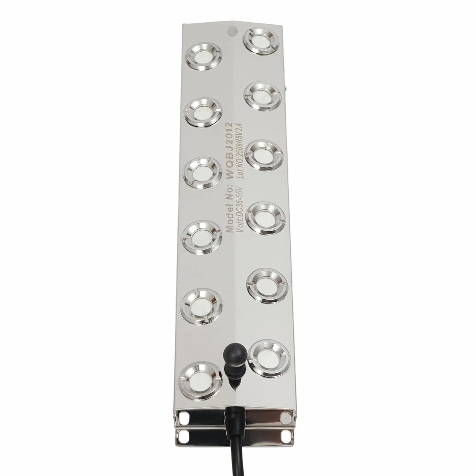 Générateur de brume à ultrasons 12 têtes 400 W 9 l/h Humidificateur d'air pour bassin jardin rocaille