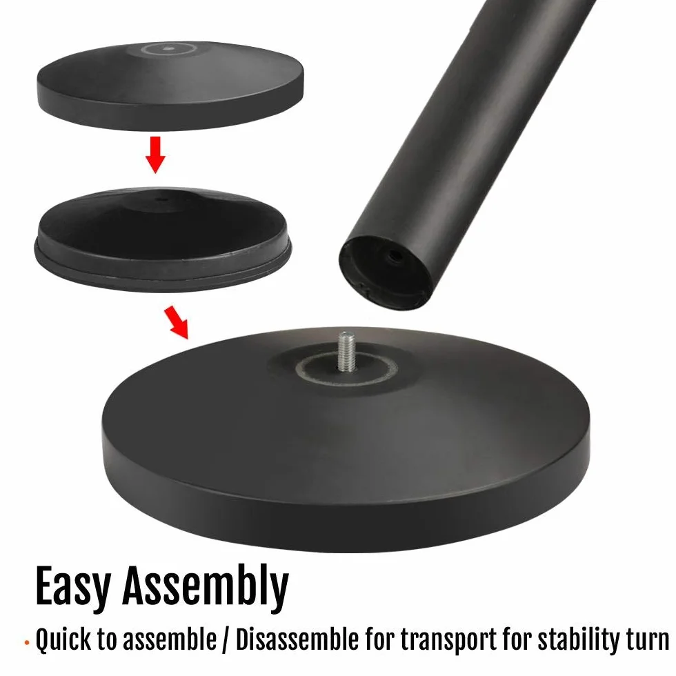 Yaheetech Barrière de Guidage Rétractable 8 Poteaux avec Corde 2M Système de Balisage