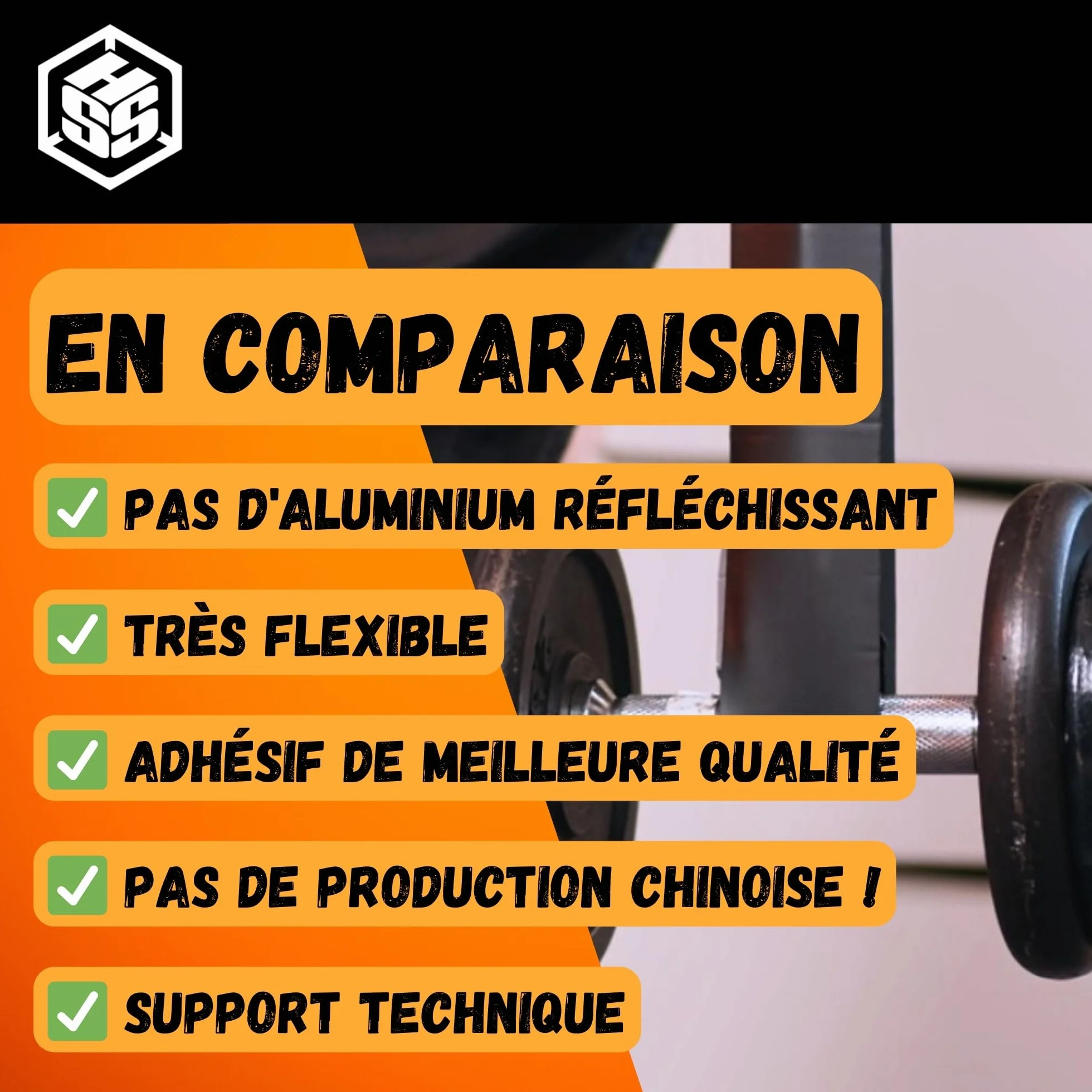 Bande d'étanchéité autocollante pour réparation de toiture, ruban butyle, résistant aux UV, Noir 50mm/5m