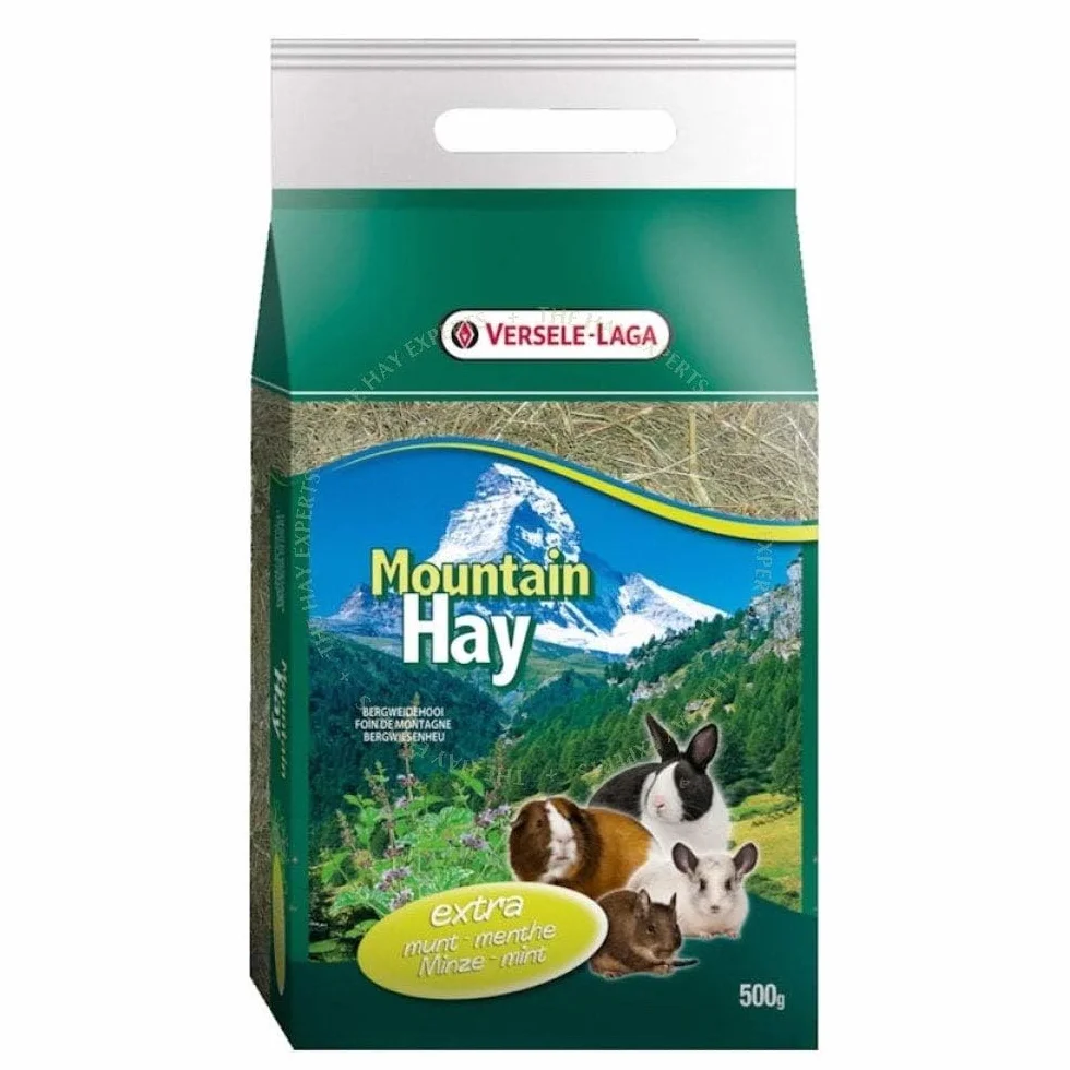 Versele Laga - Foin De Montagne - Mountain Hay - A La Menthe - 500 G