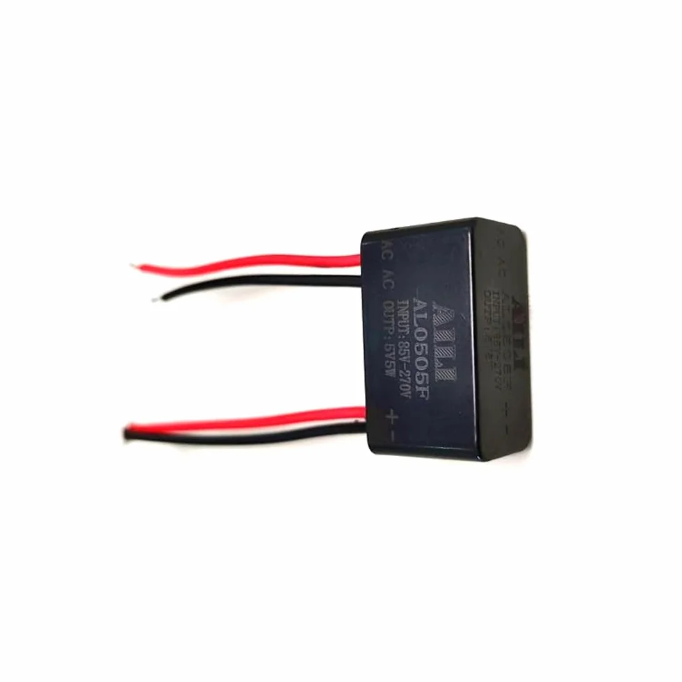 Transformateur 5W AC 220V DC 5V/1A Étanche époxy Moulage Bloc d'alimentation