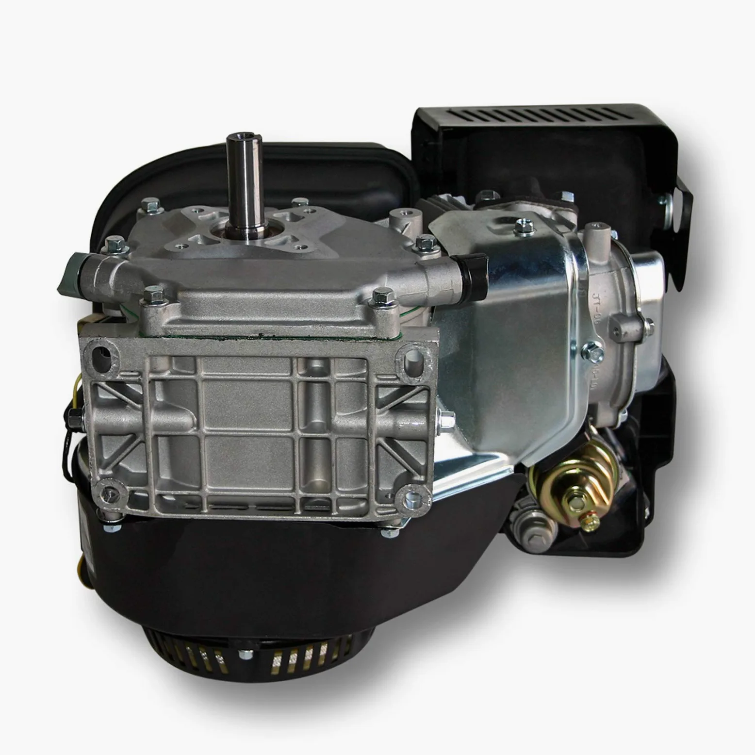 Wiltec LIFAN 168 F-2B Moteur essence – 380 x 360 x 260 mm – 4,8 kW (6,5 CV) – 196 ccm – 4 temps, Ø arbre 20 mm – capacité 3,6 L – OHV – Refroidi par air – Monocylindre Lanceur manuel – Kart Jardin
