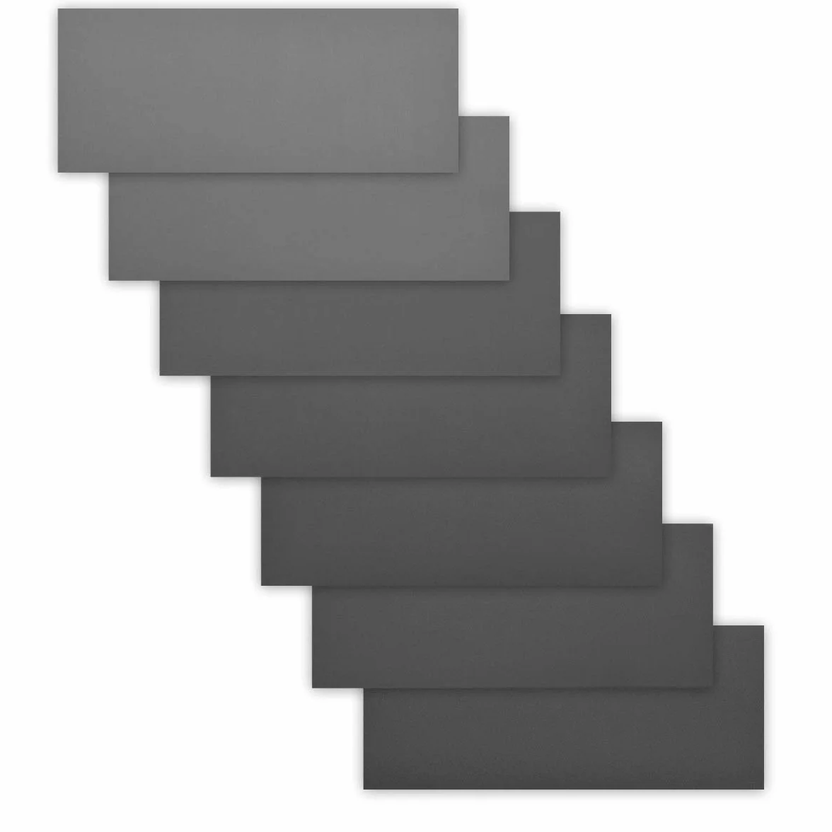 Navaris papier abrasif grain 800 à 3000 - Feuille abrasive 23 x 9,3cm pour poncer bois métal