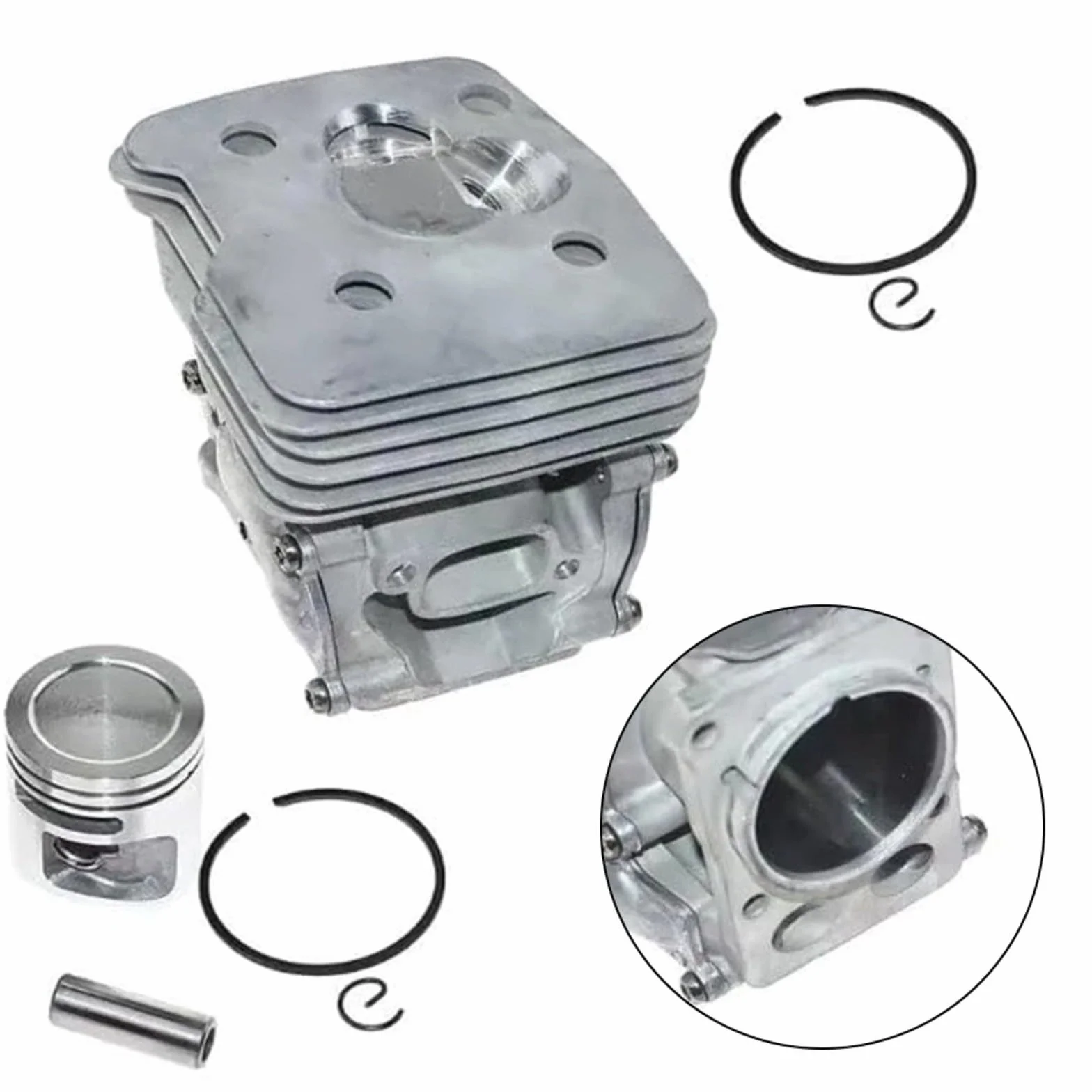 Kit piston cylindre débroussailleuse 345FR 545F 545FR 545FX aluminium remplacement