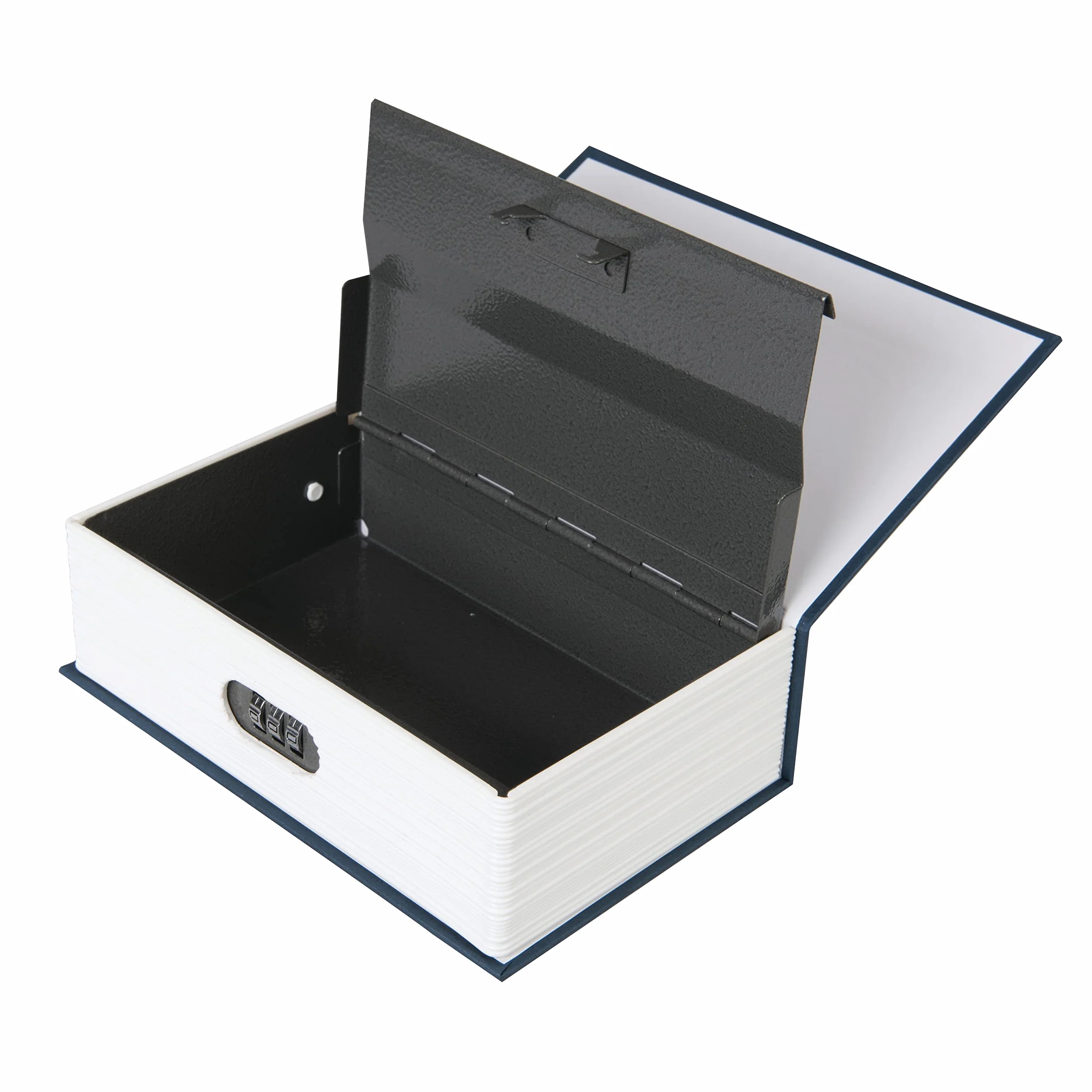 Silverline Livre coffre-fort avec combinaison à 3 chiffres, Bleu