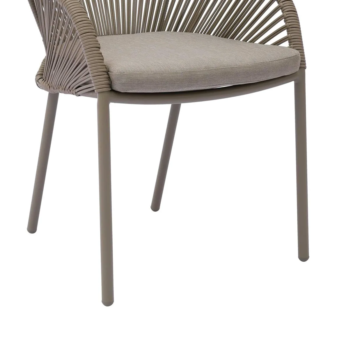 Hespéride - Fauteuil de Jardin oryon empilable café